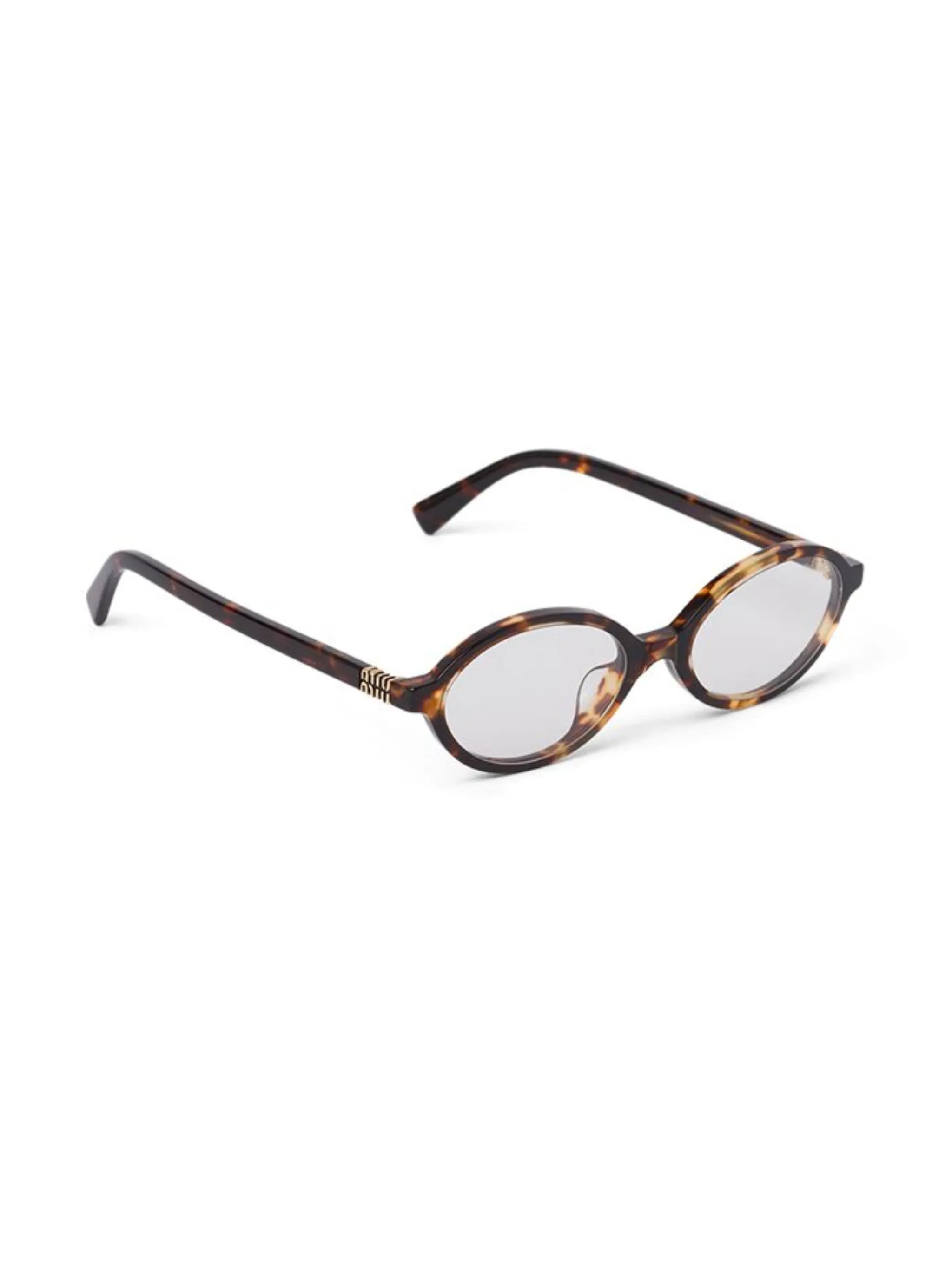 Runway logo-plaque sunglasses