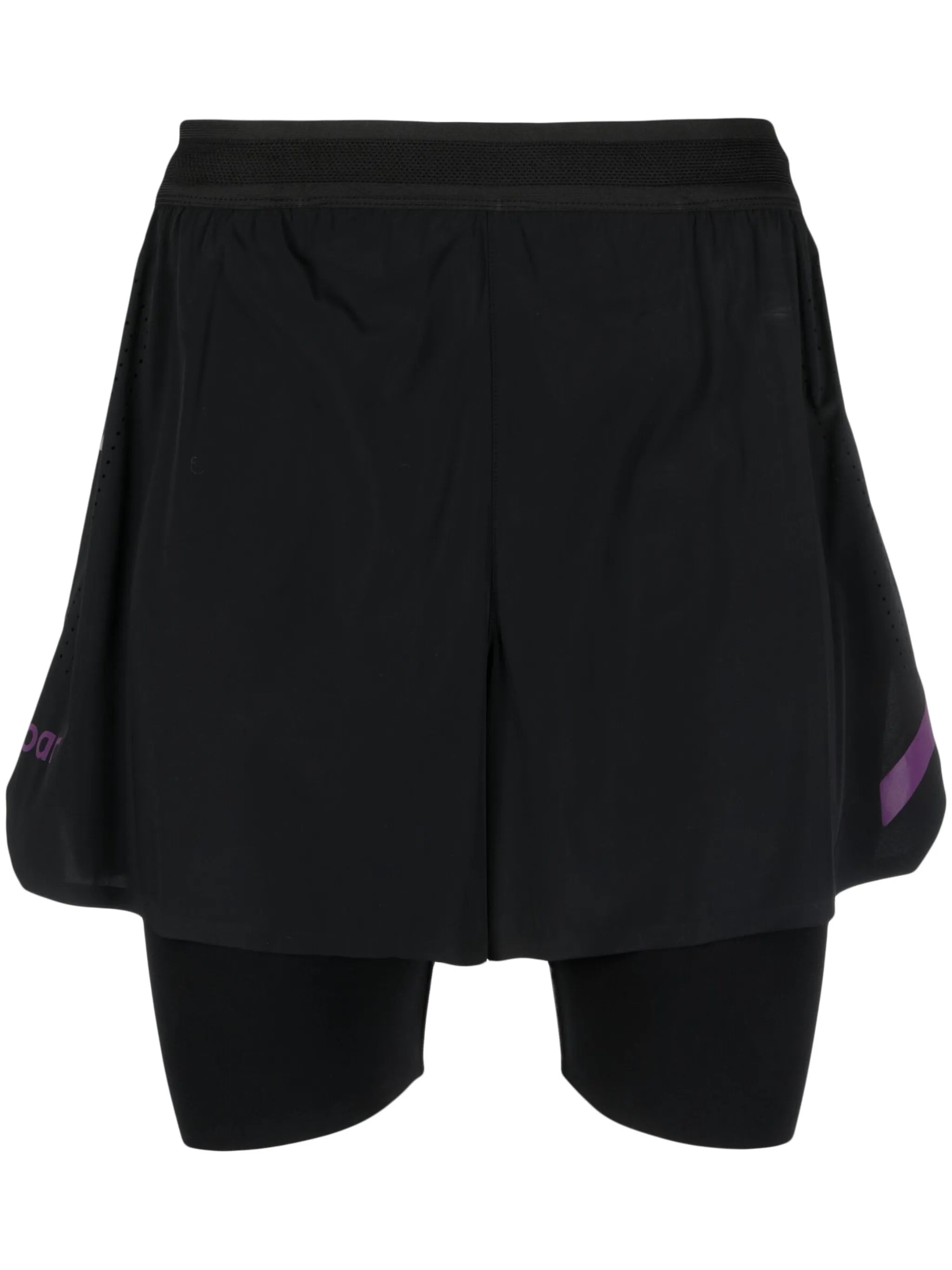 Dual layered running shorts