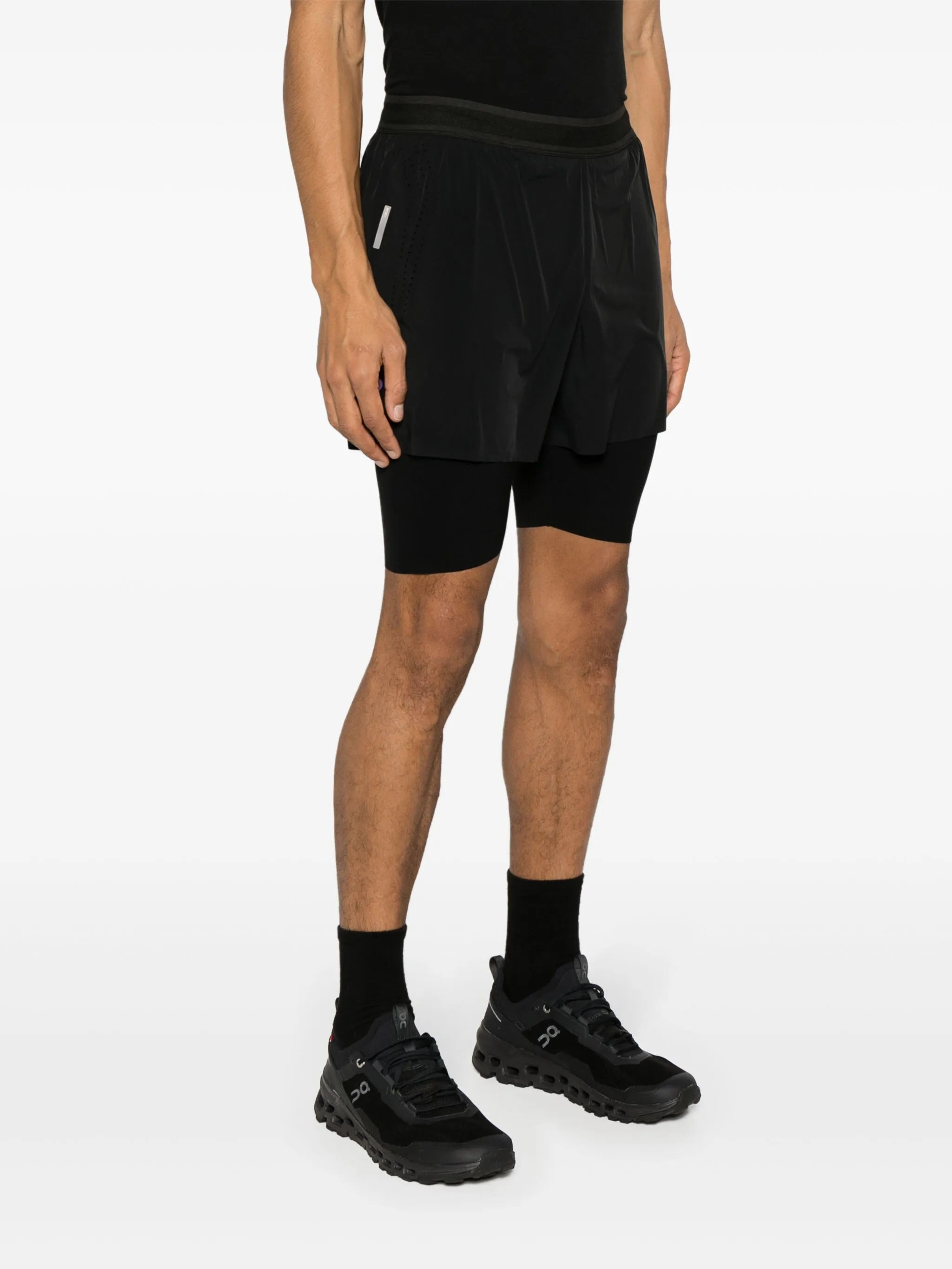 Dual layered running shorts