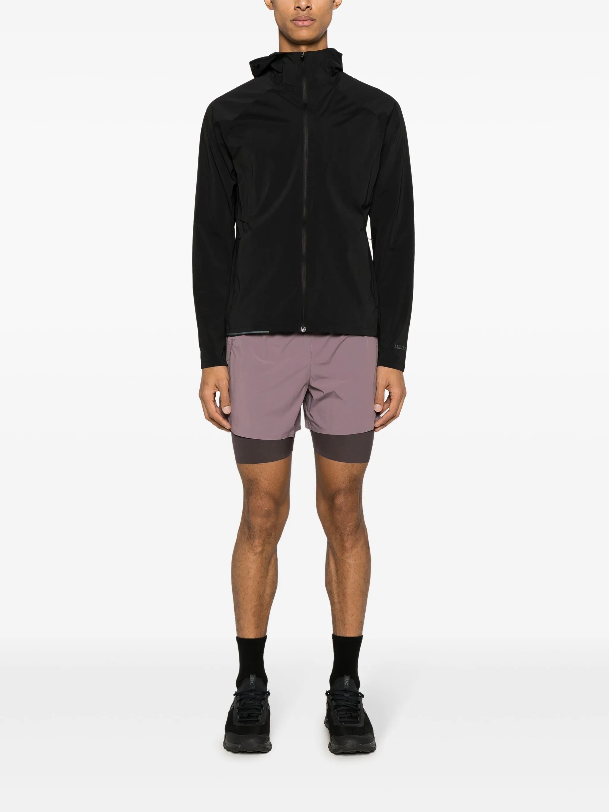Dual layered running shorts