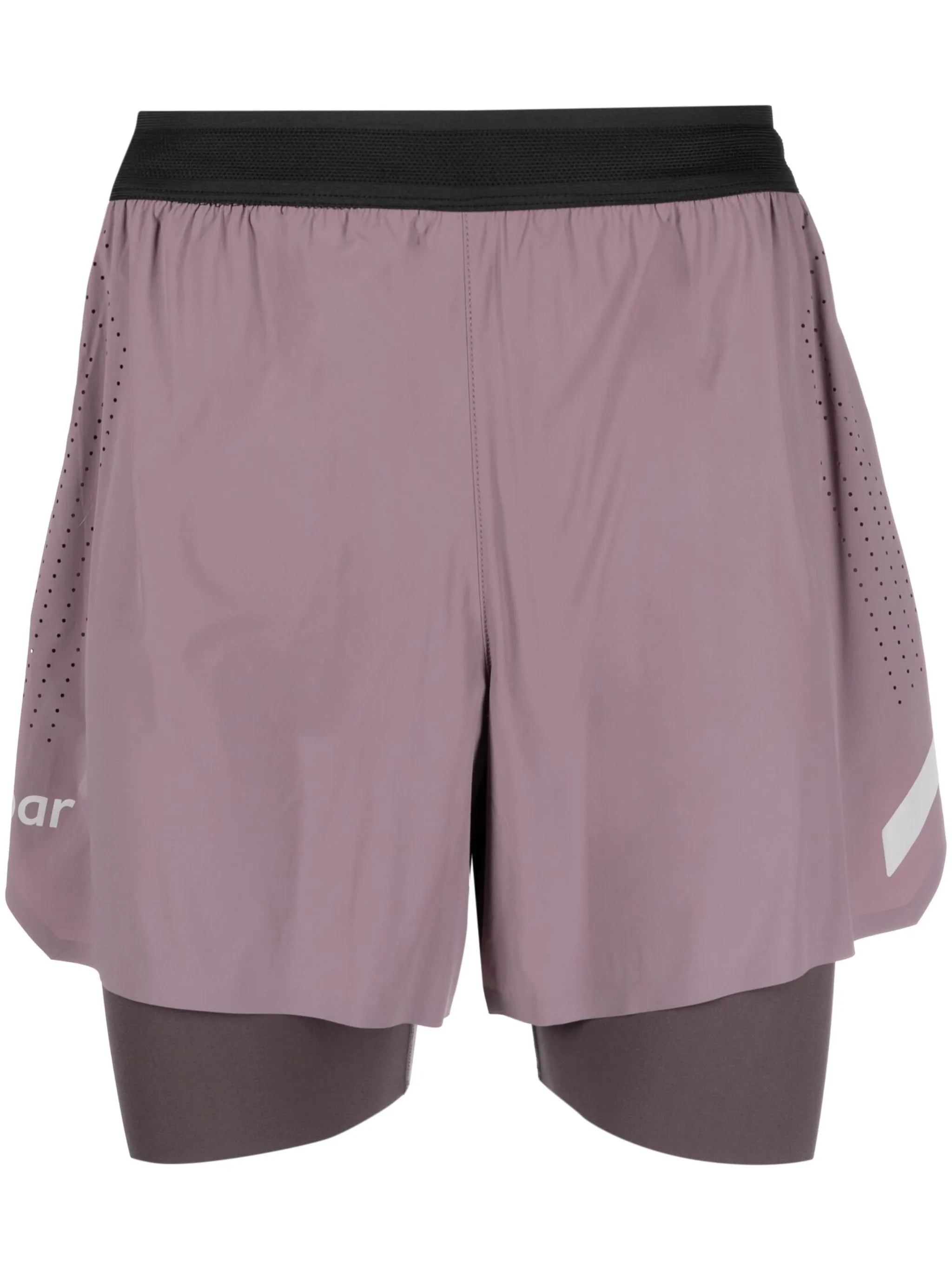 Dual layered running shorts