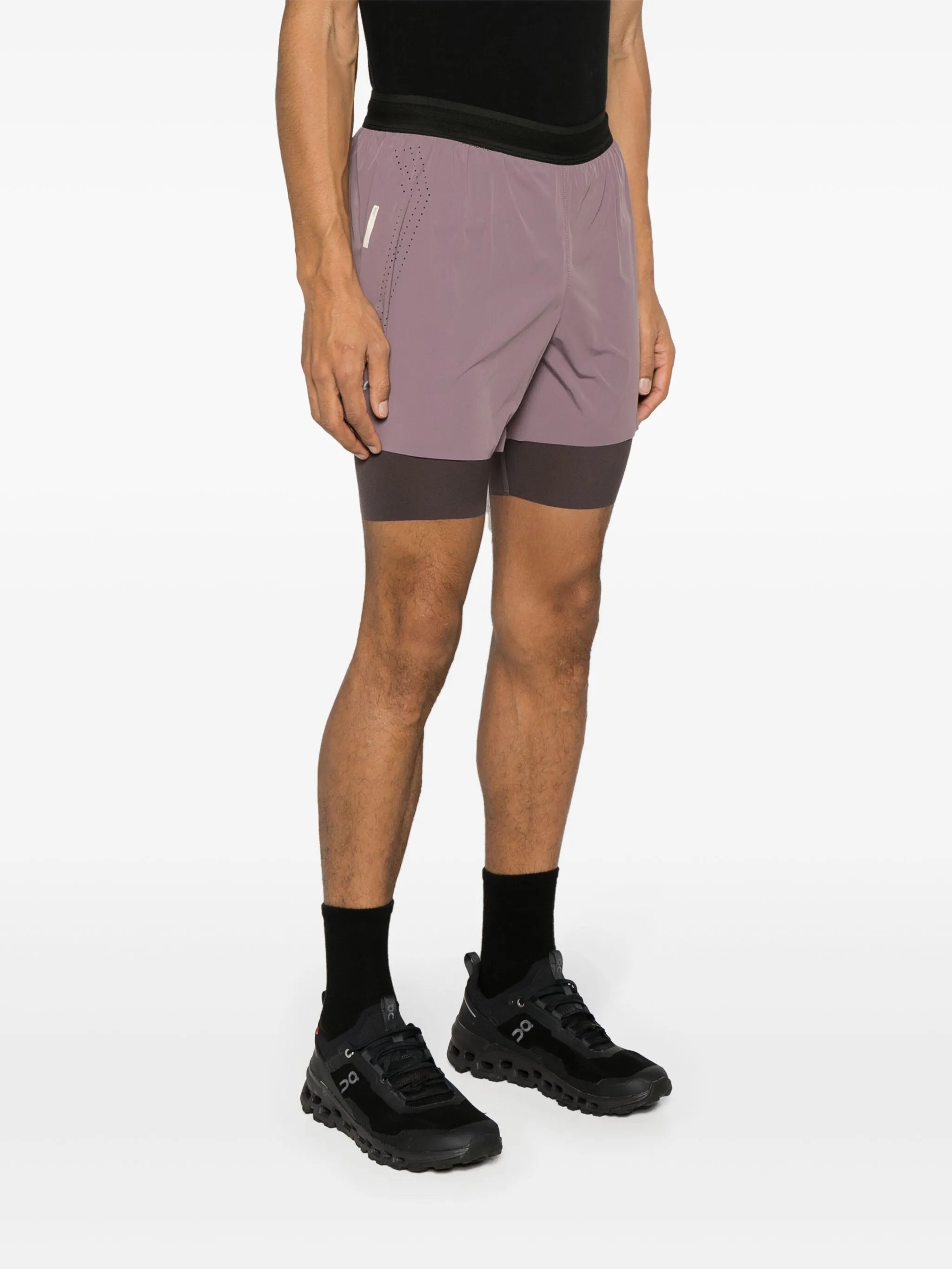 Dual layered running shorts