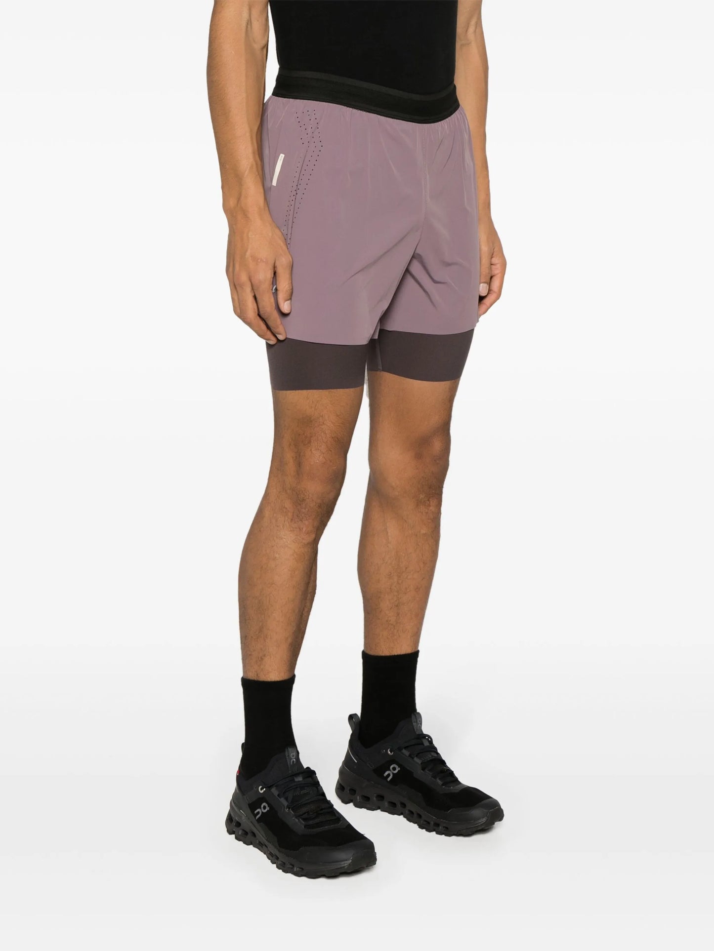 Dual layered running shorts