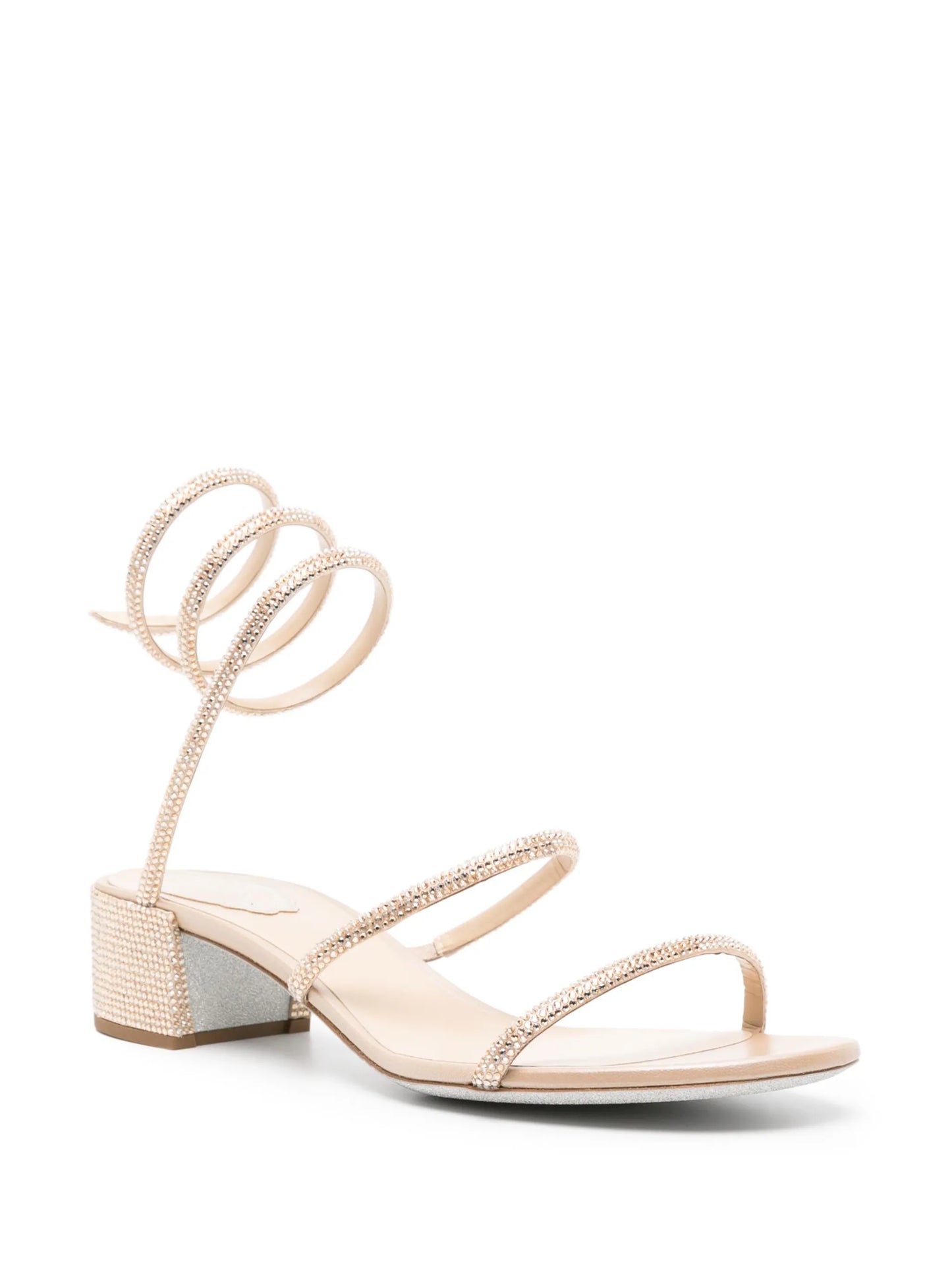 Cleo 40mm crystal-embellished sandals