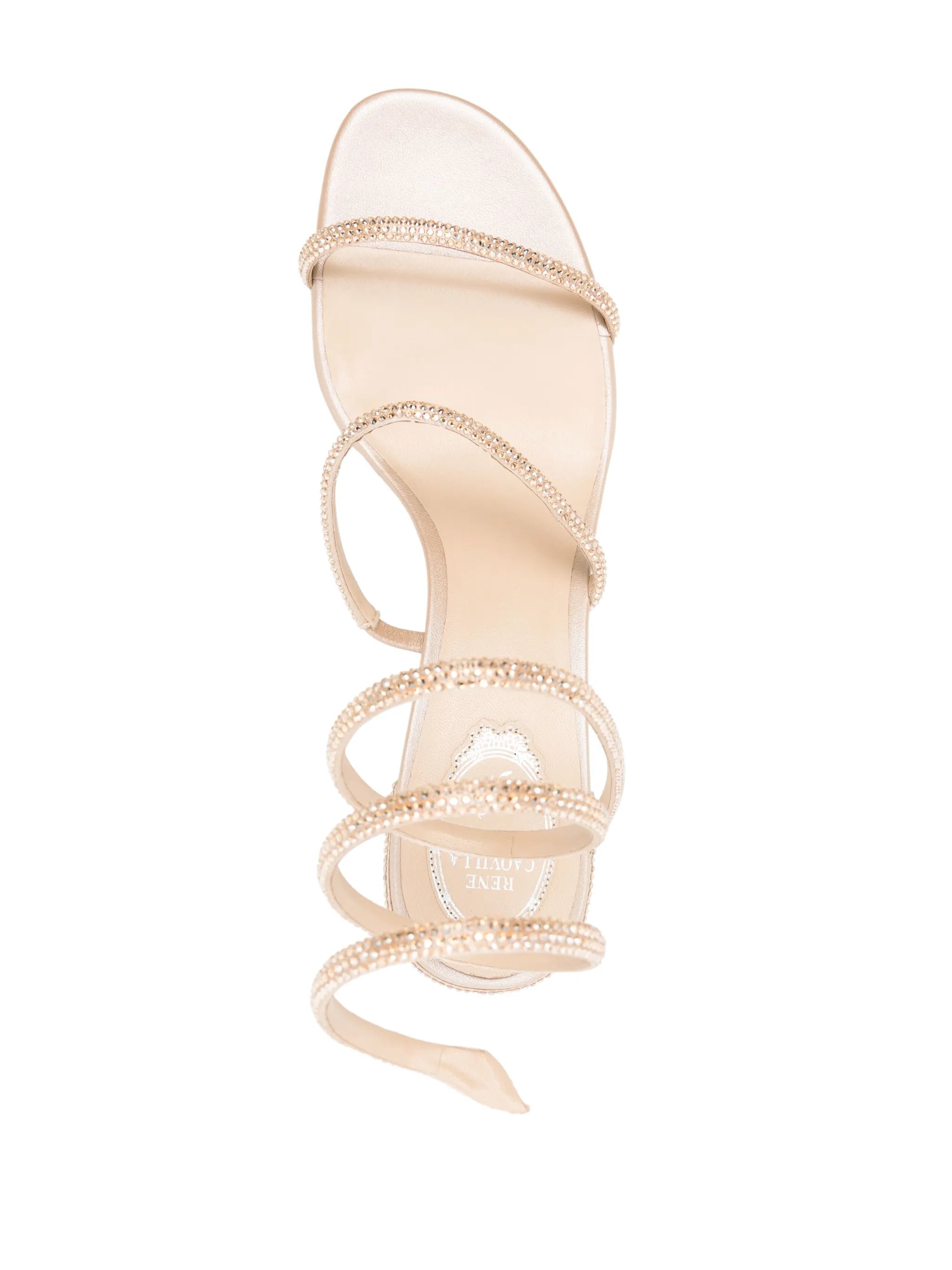 Cleo 40mm crystal-embellished sandals