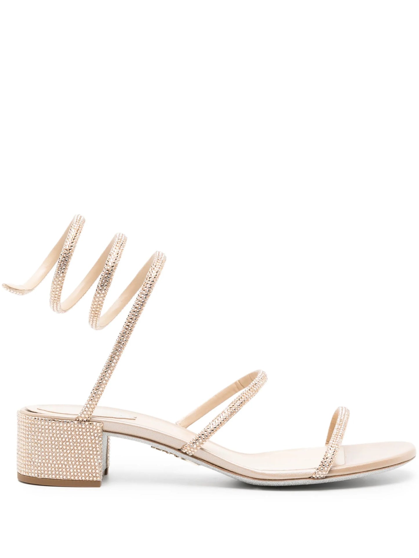 Cleo 40mm crystal-embellished sandals