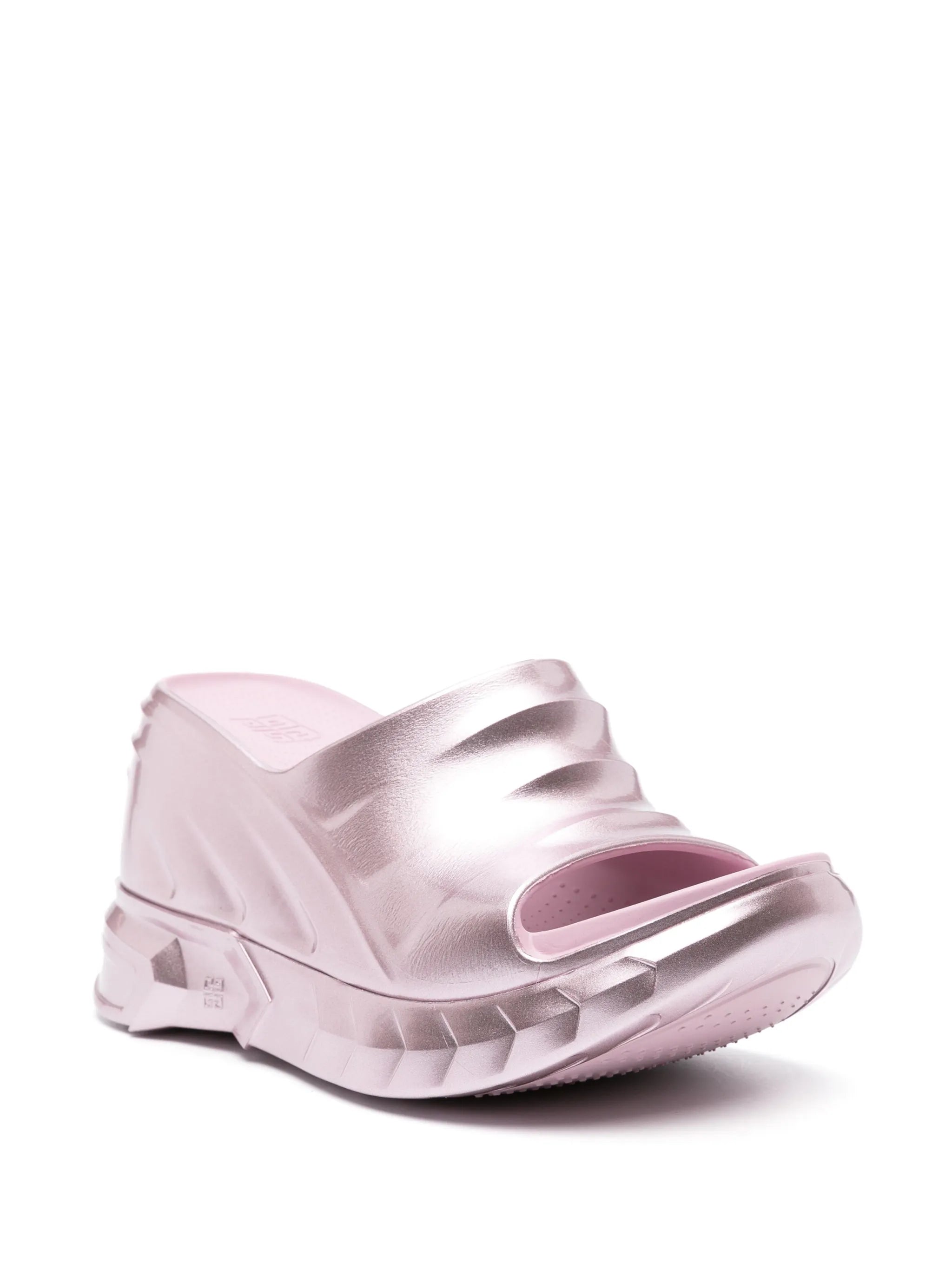Marshmallow platform sandals