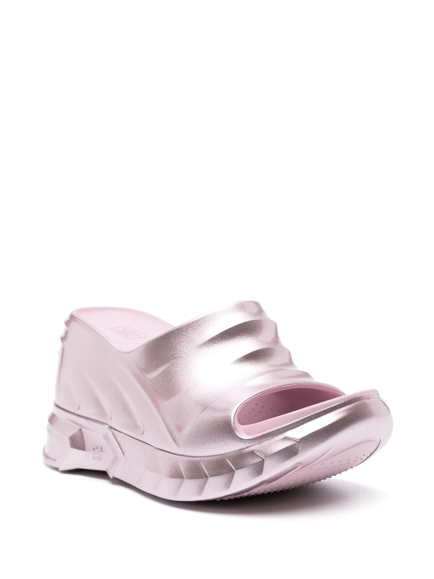 Marshmallow platform sandals