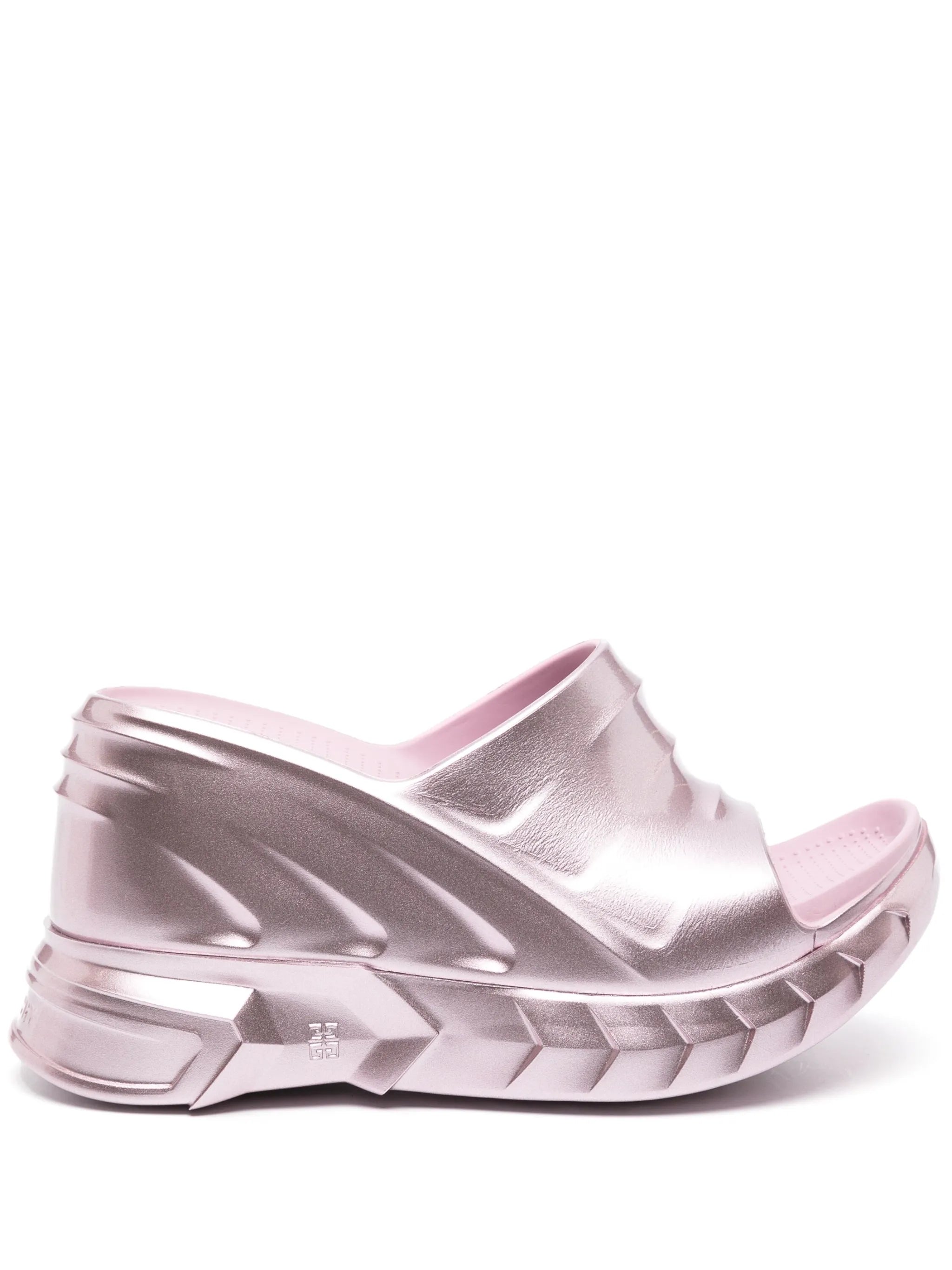 Marshmallow platform sandals