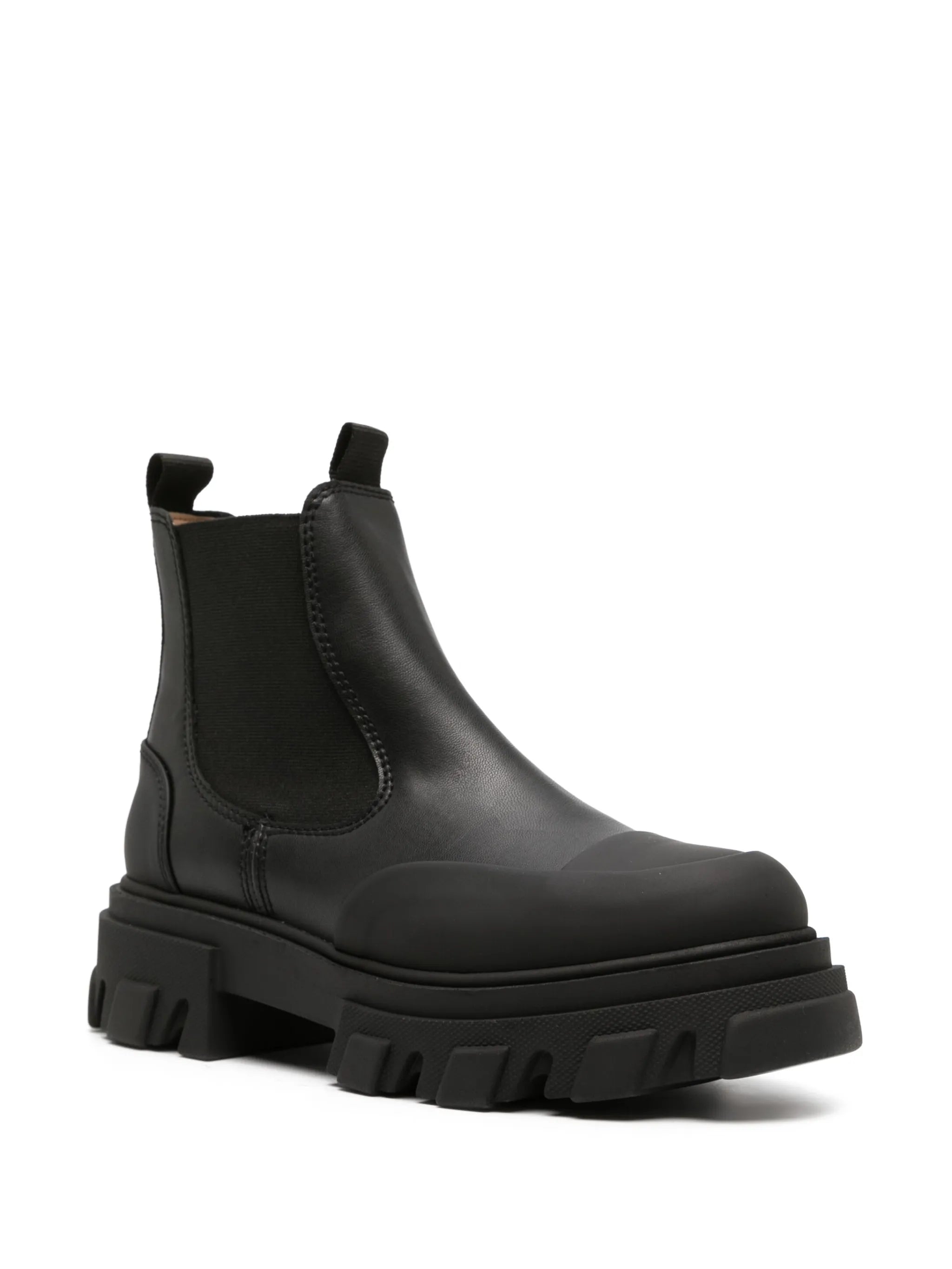 leather Chelsea boots