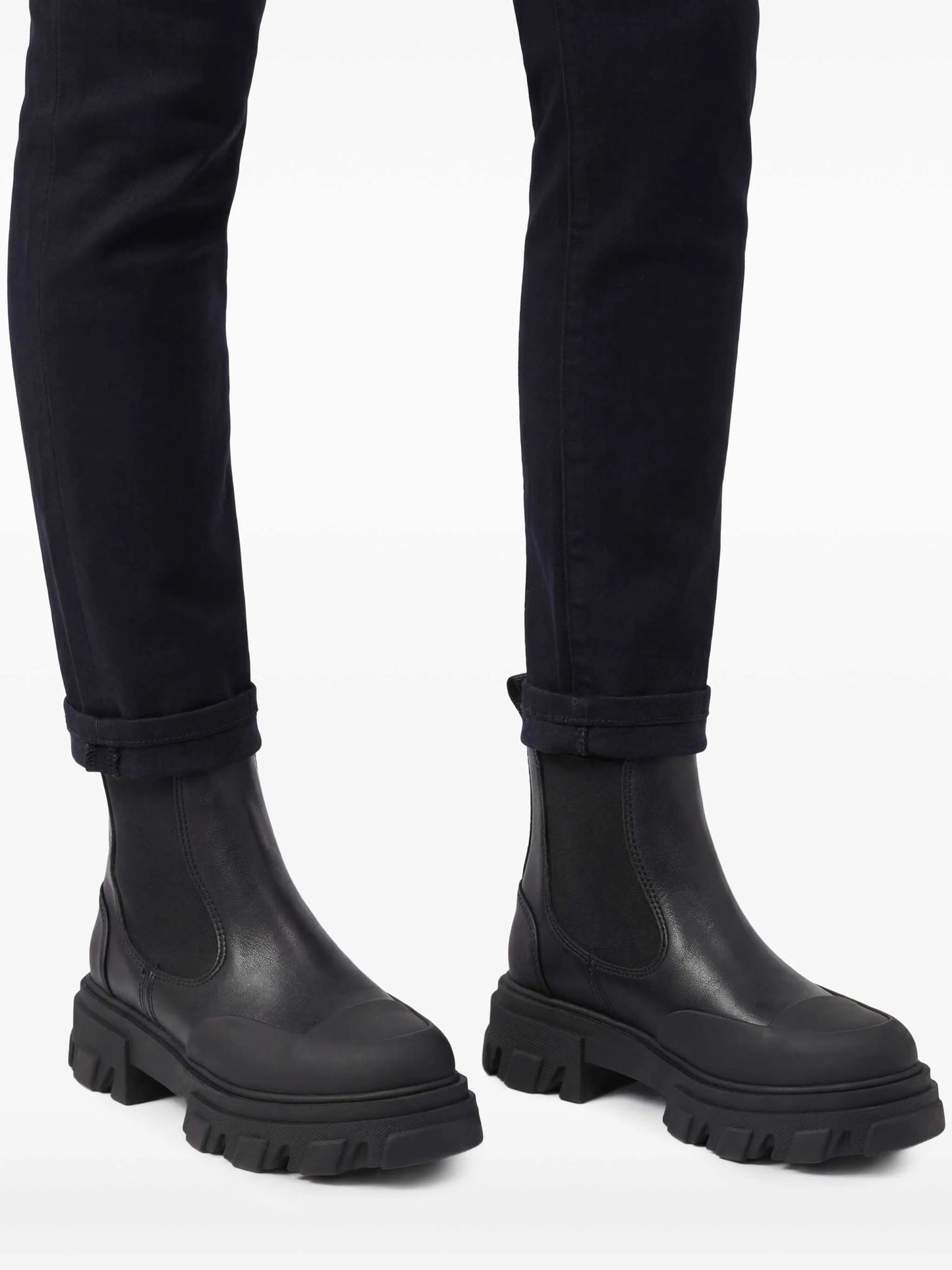 leather Chelsea boots