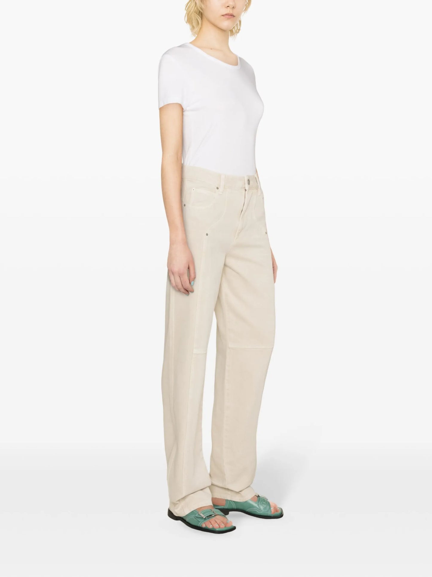 Valeria high-rise straight-leg jeans