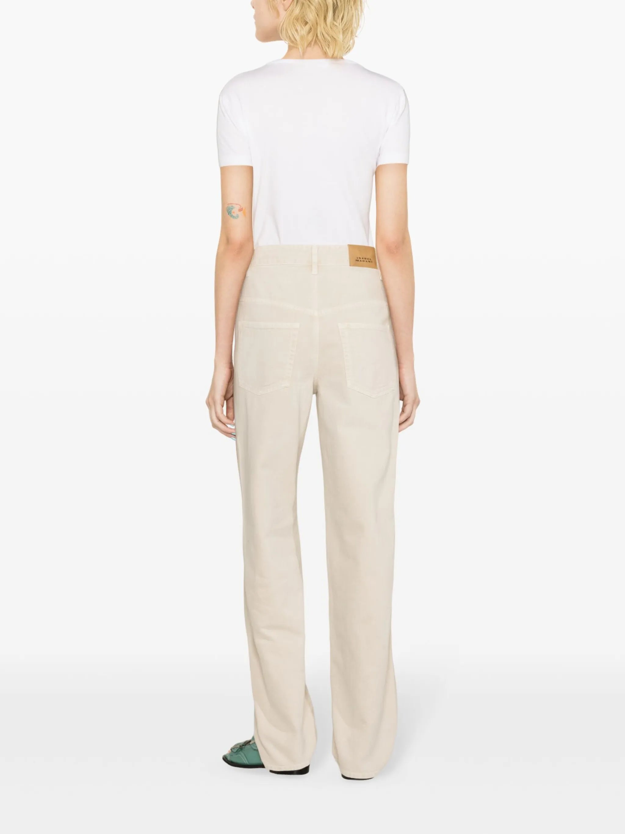 Valeria high-rise straight-leg jeans