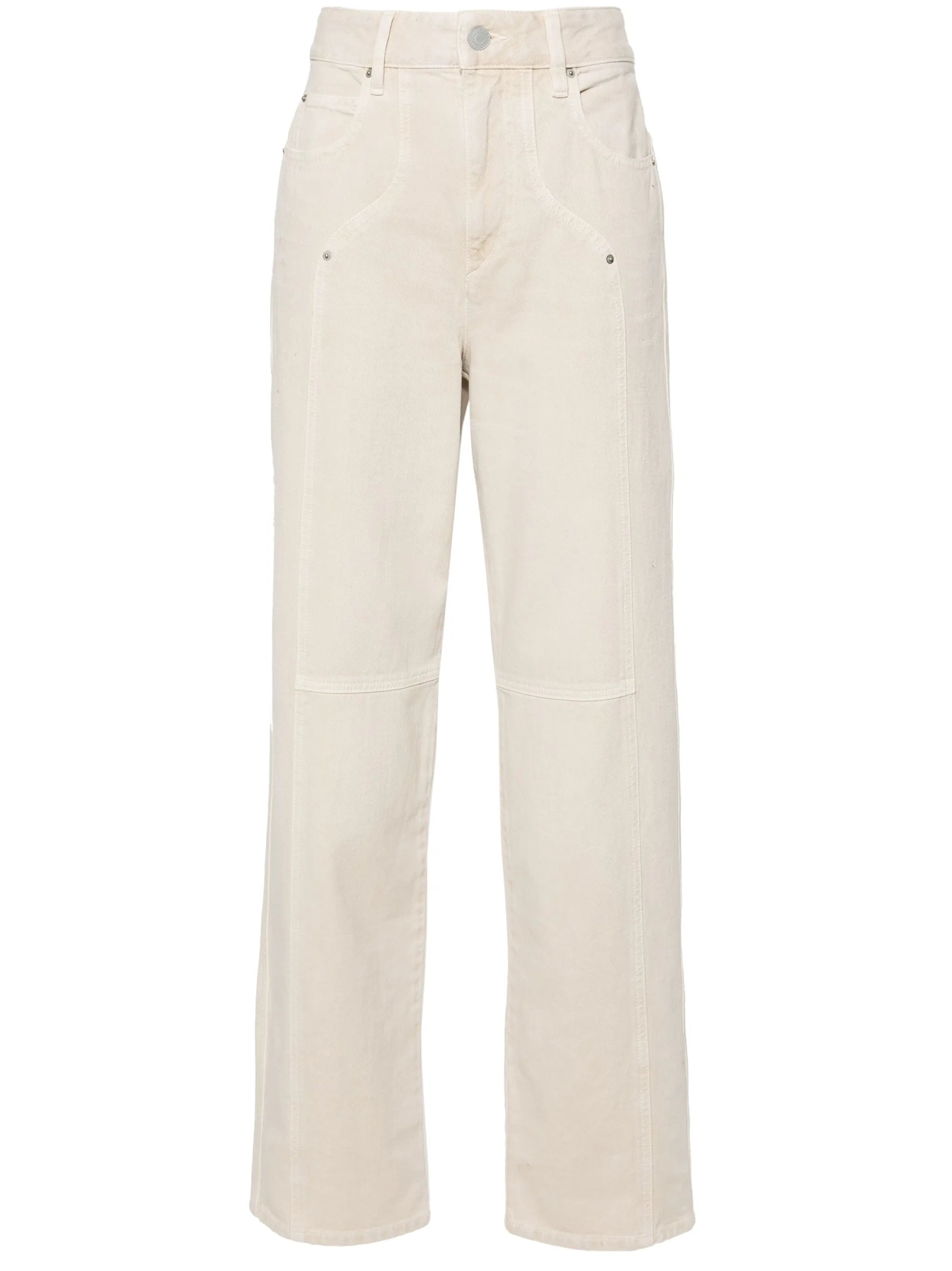 Valeria high-rise straight-leg jeans