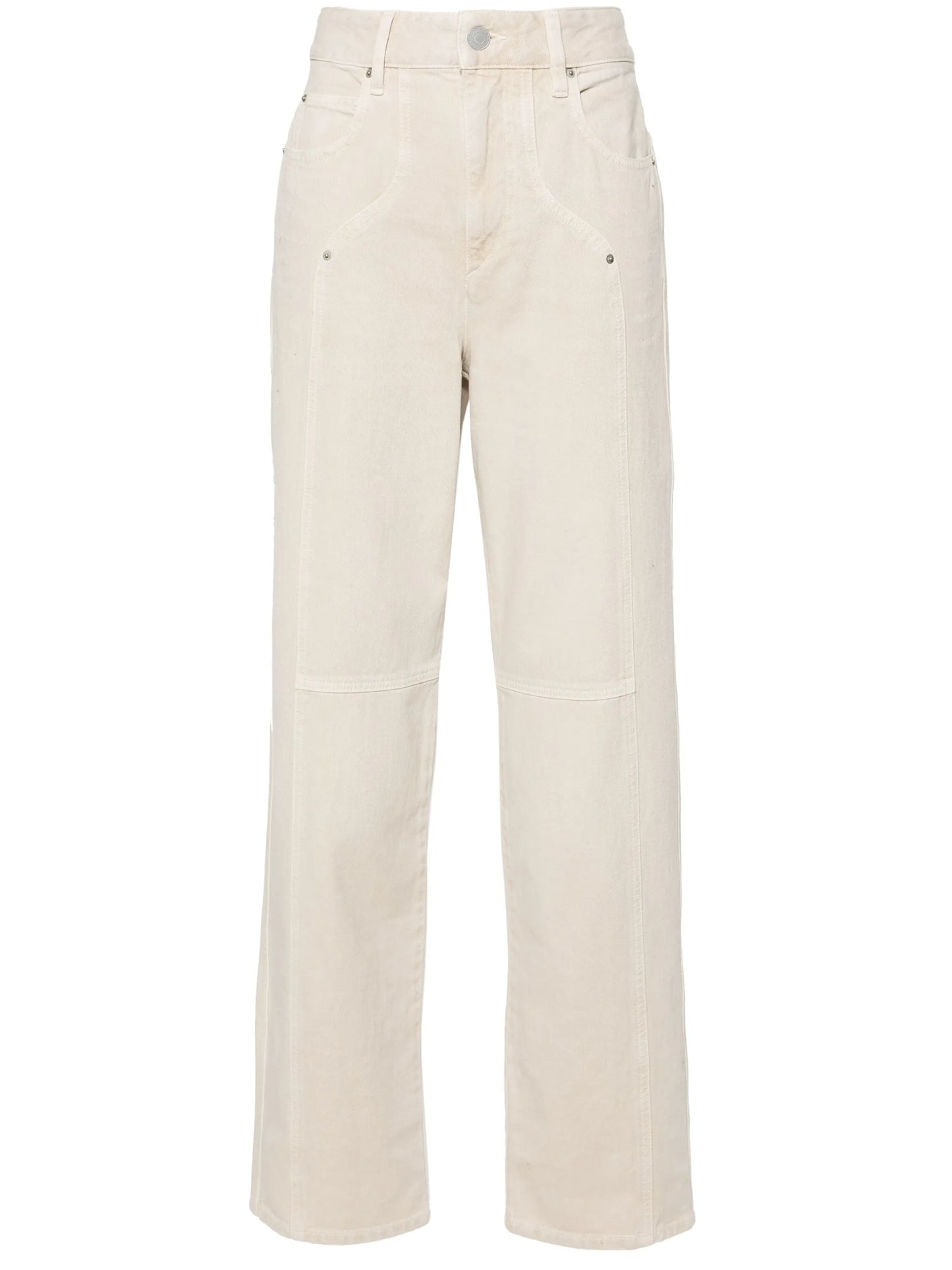 Valeria high-rise straight-leg jeans