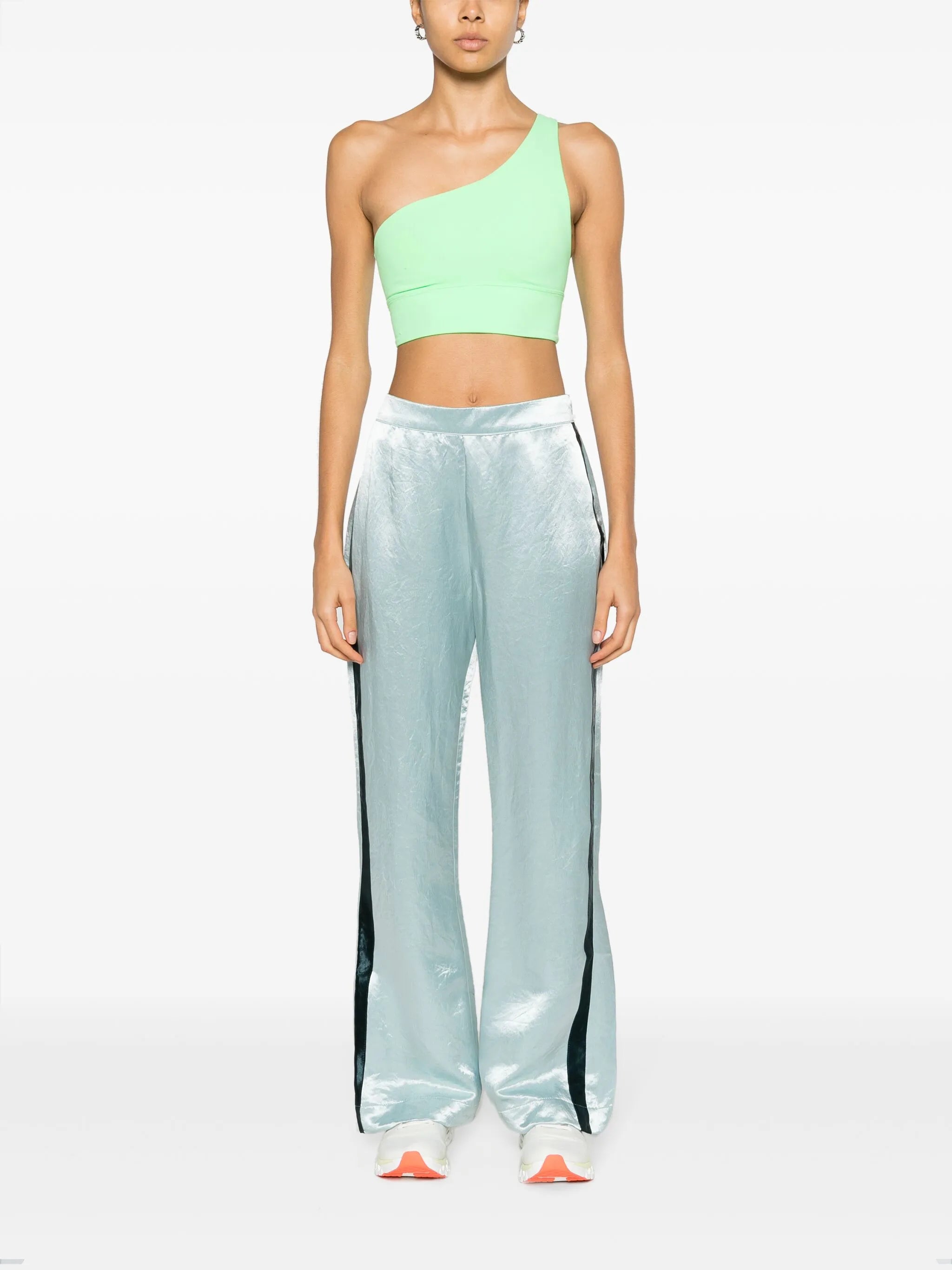 x Browns Max stripe-detail flared track pants
