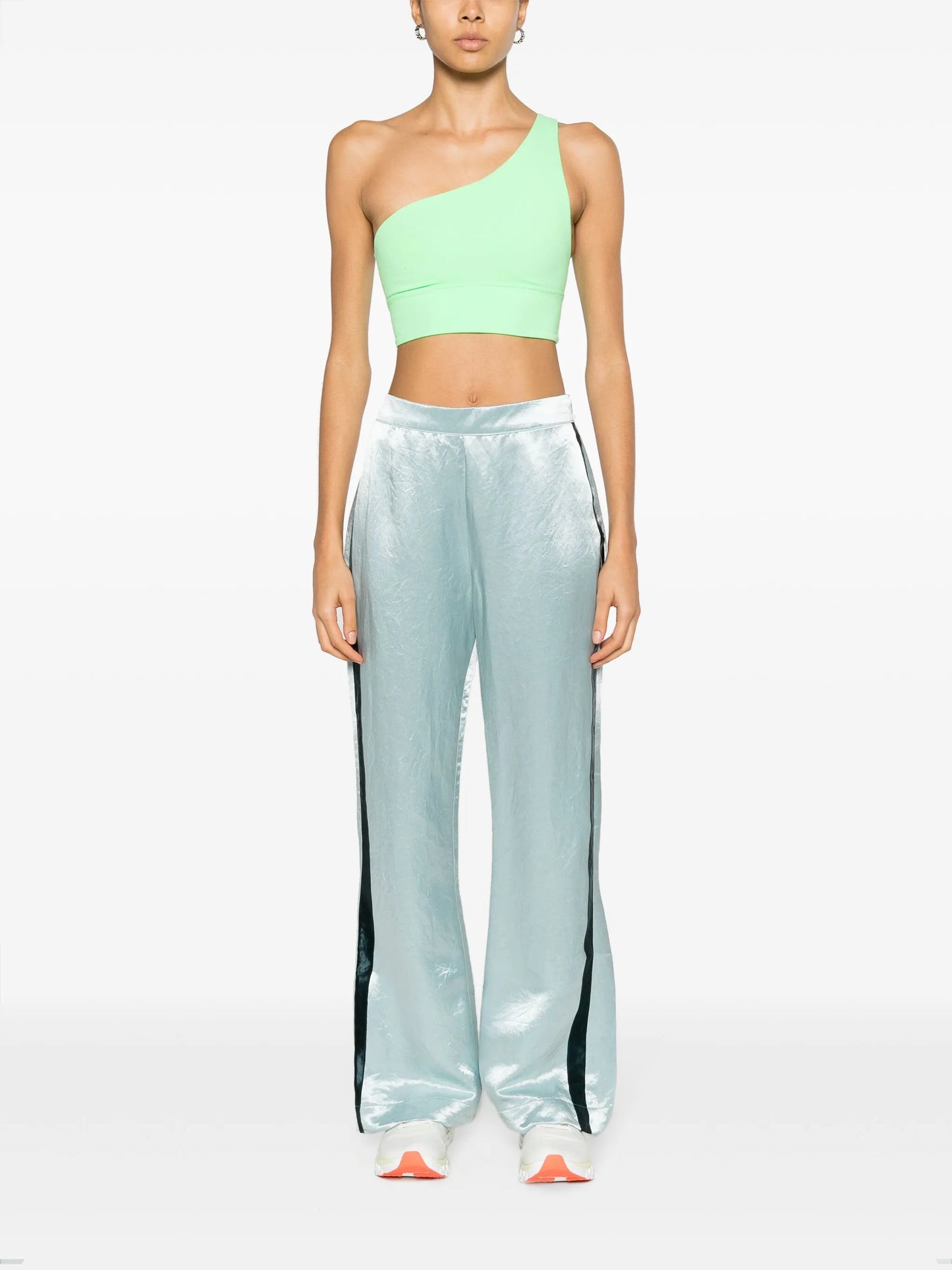 x Browns Max stripe-detail flared track pants