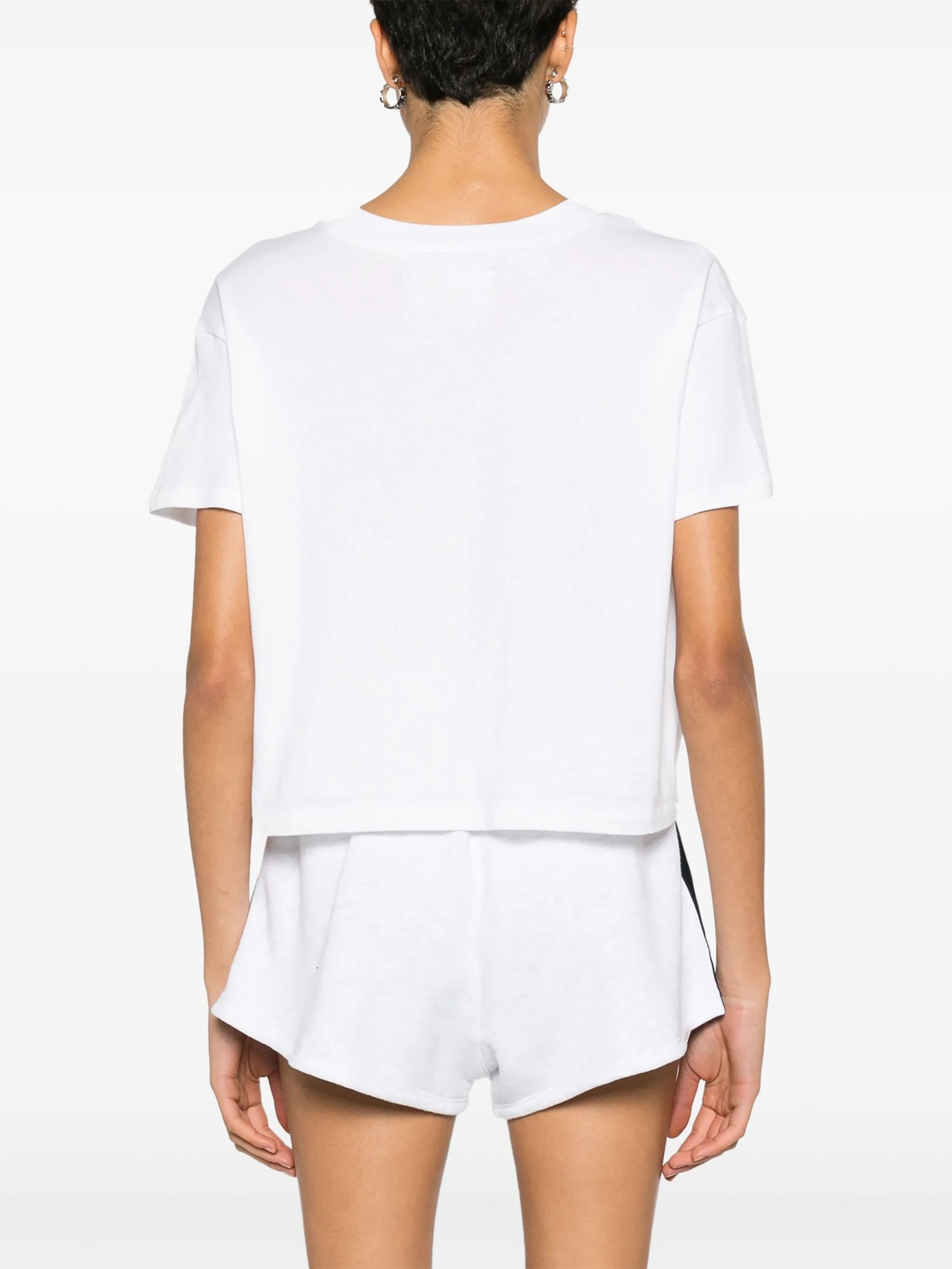 x Browns Loud graphic-print cropped T-shirt