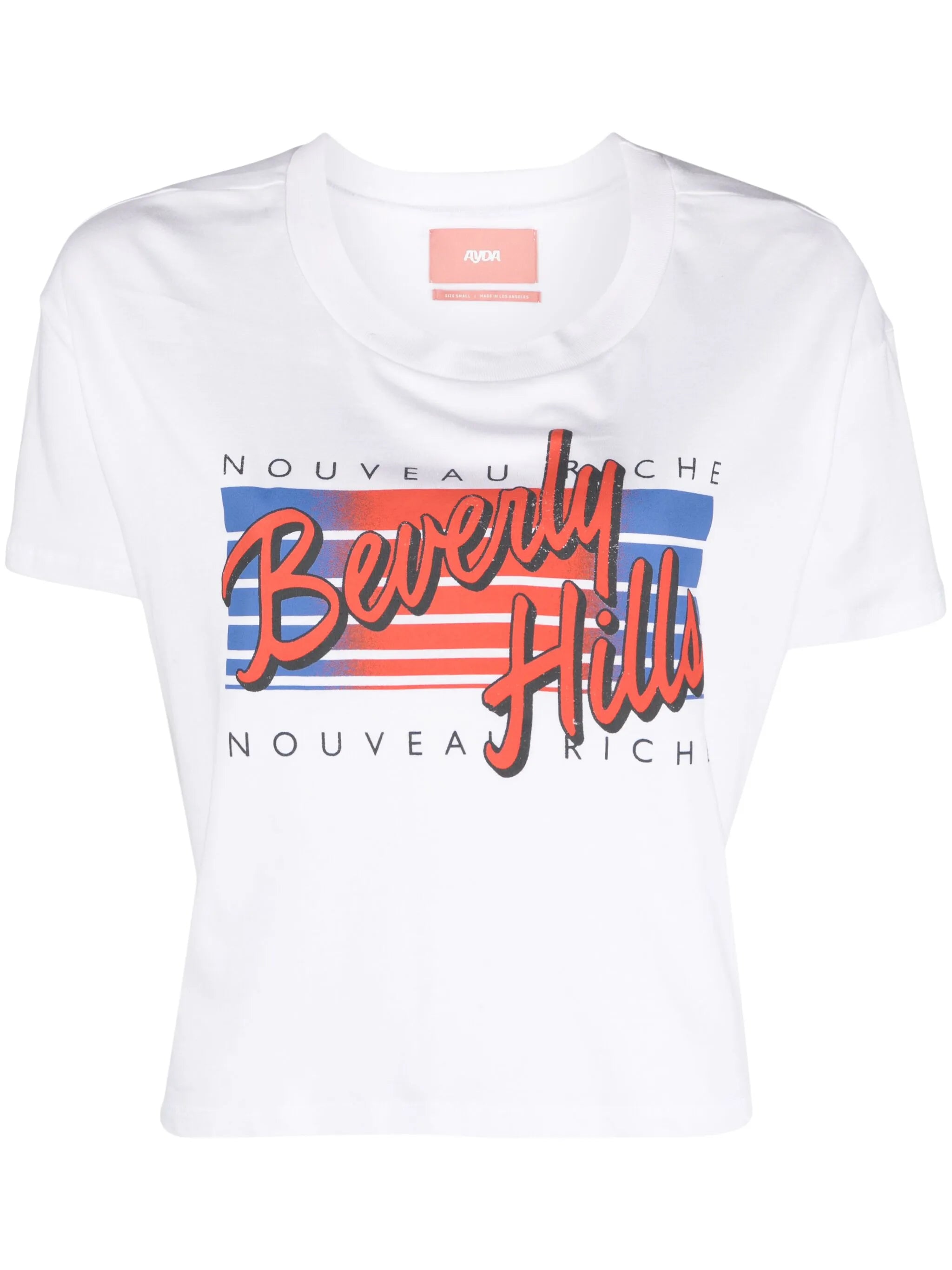 x Browns Loud graphic-print cropped T-shirt