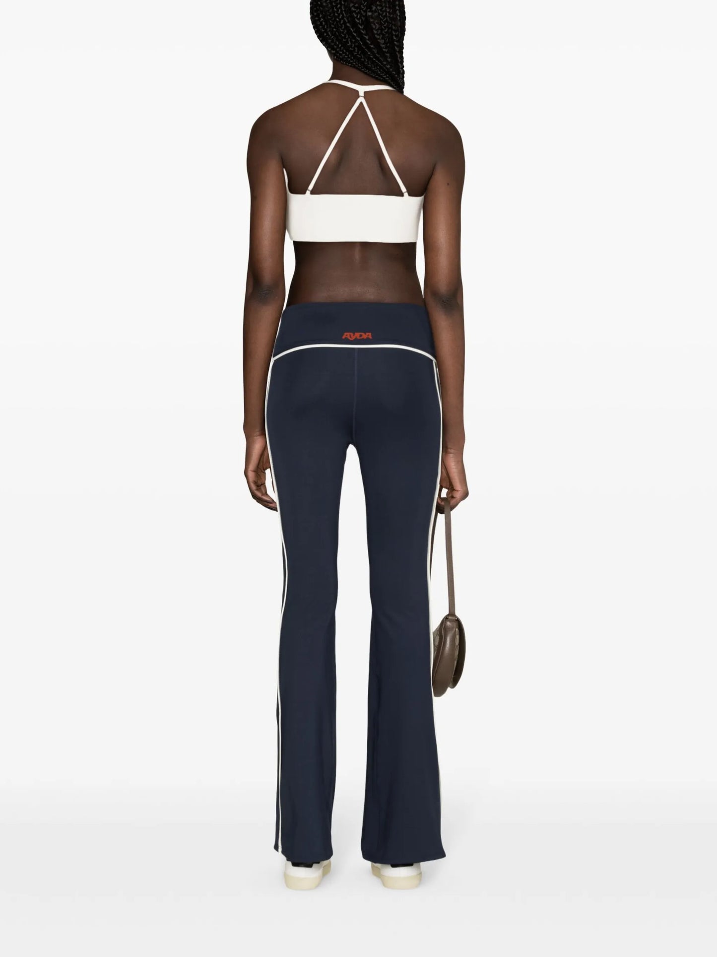 Walle cotton-blend flared leggings