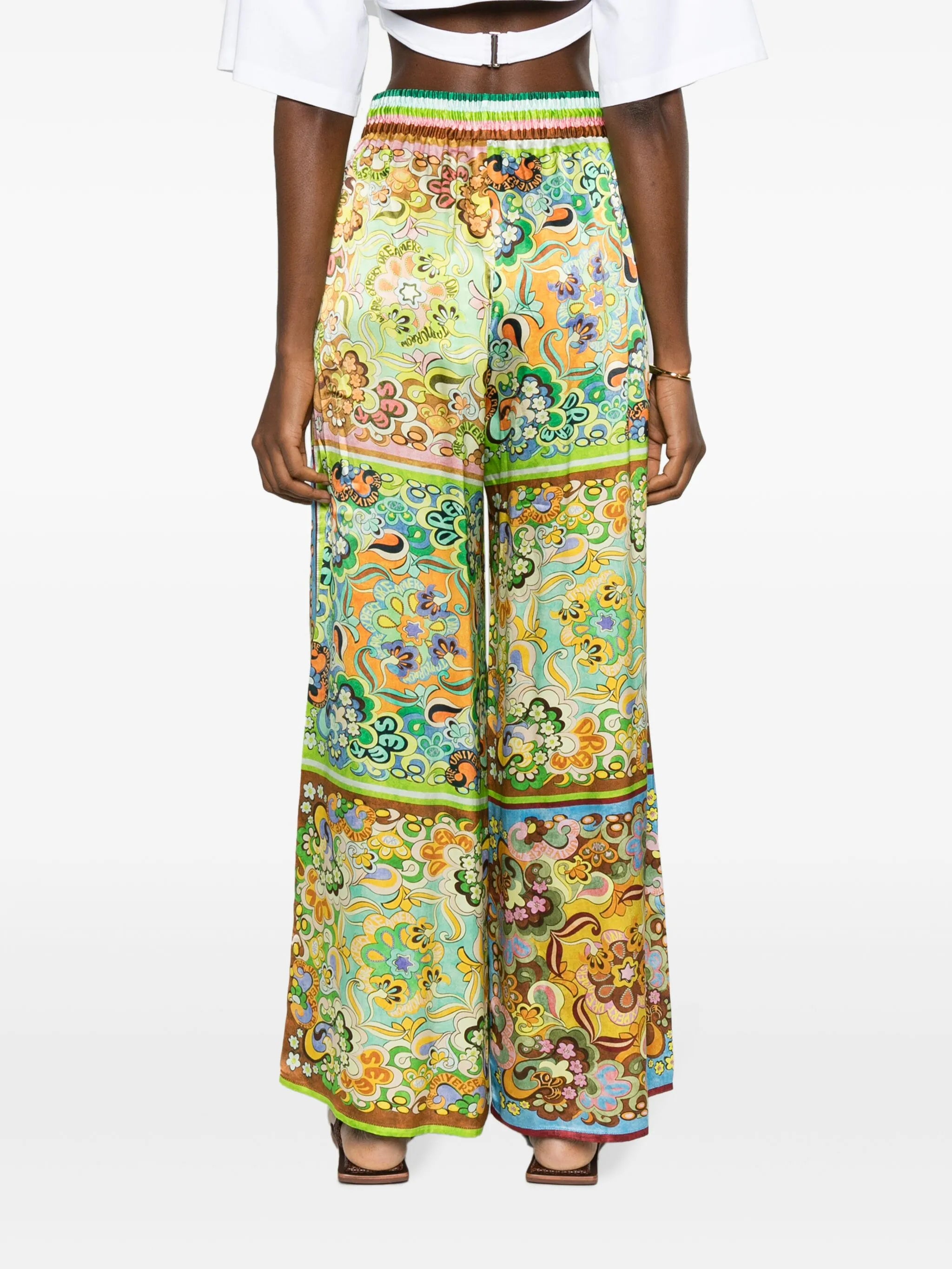 Dreamer wide-leg trousers