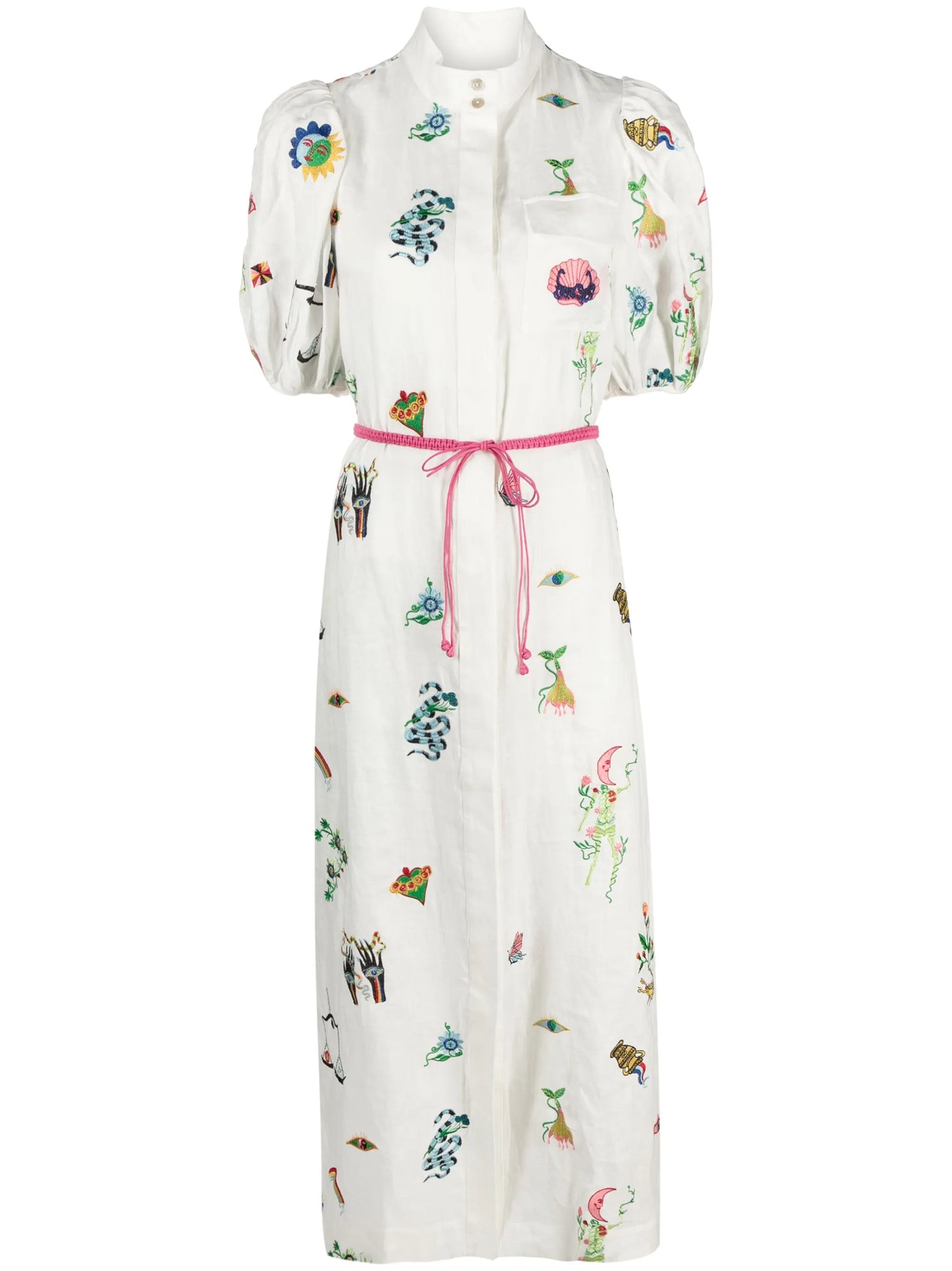 Atticus embroidered maxi dress