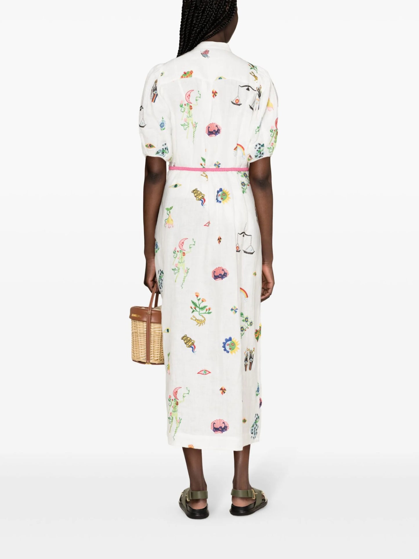 Atticus embroidered maxi dress