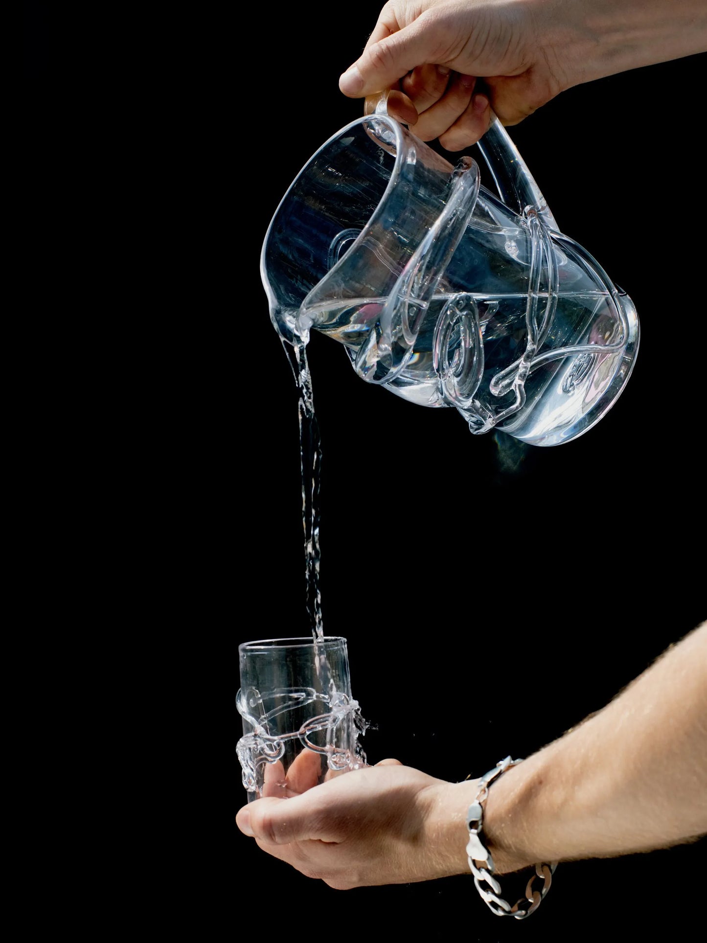 Ivy drinking glasses (set of two)