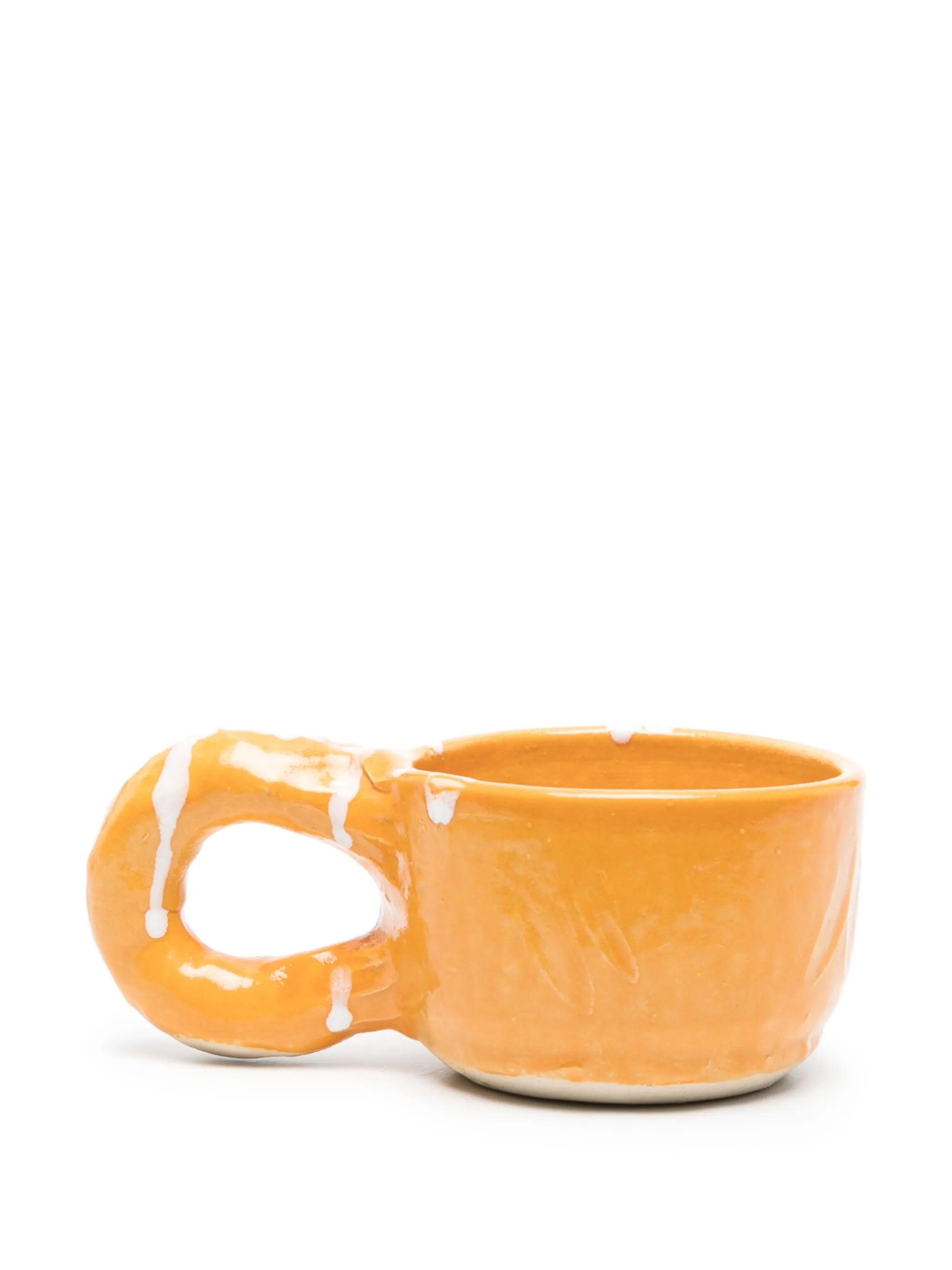 Studio embossed-details ceramic cups (set of two)