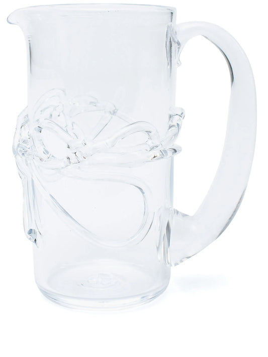 Ivy glass pitcher (20cm)