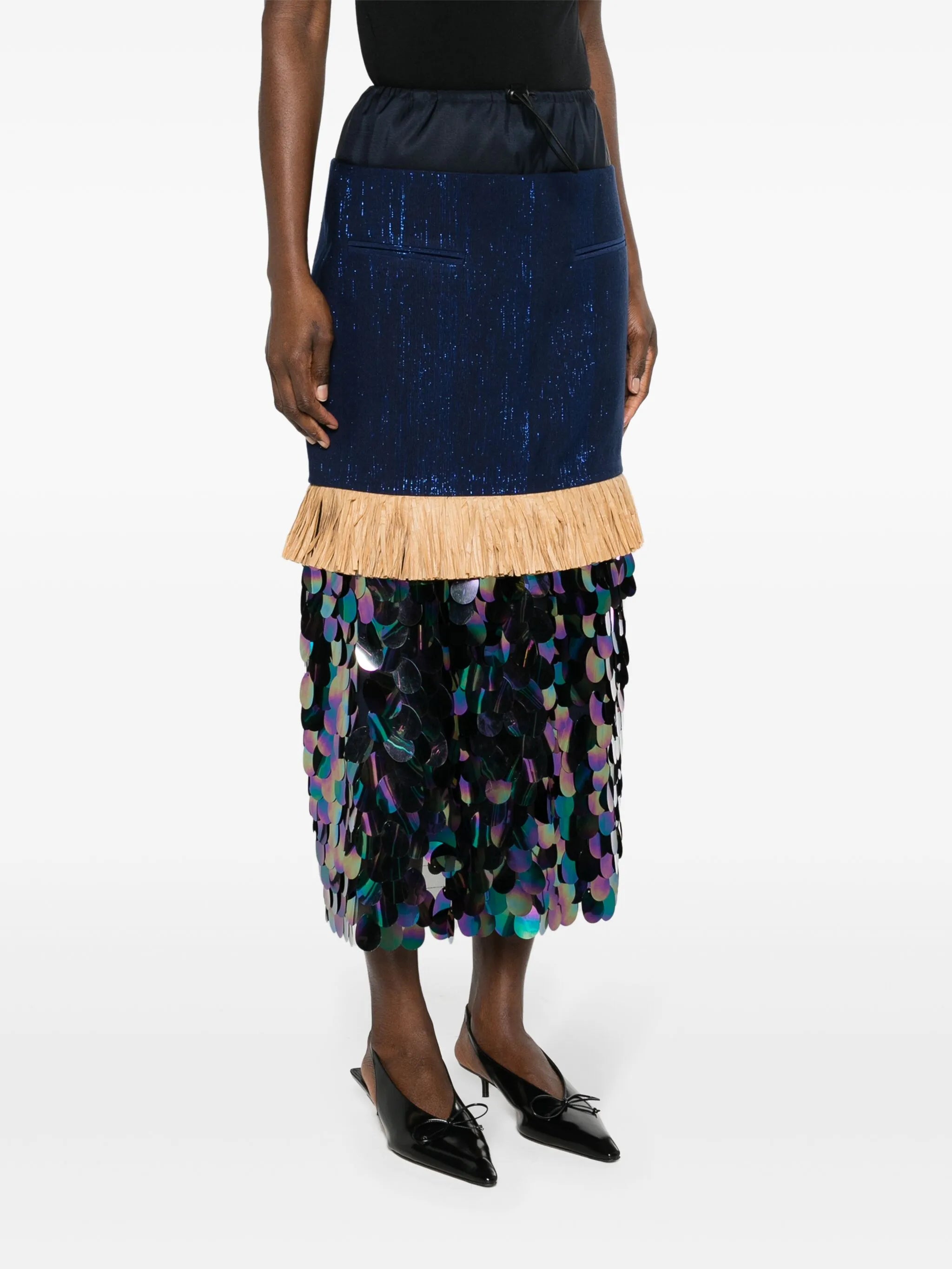 Doing Too Much midi skirt