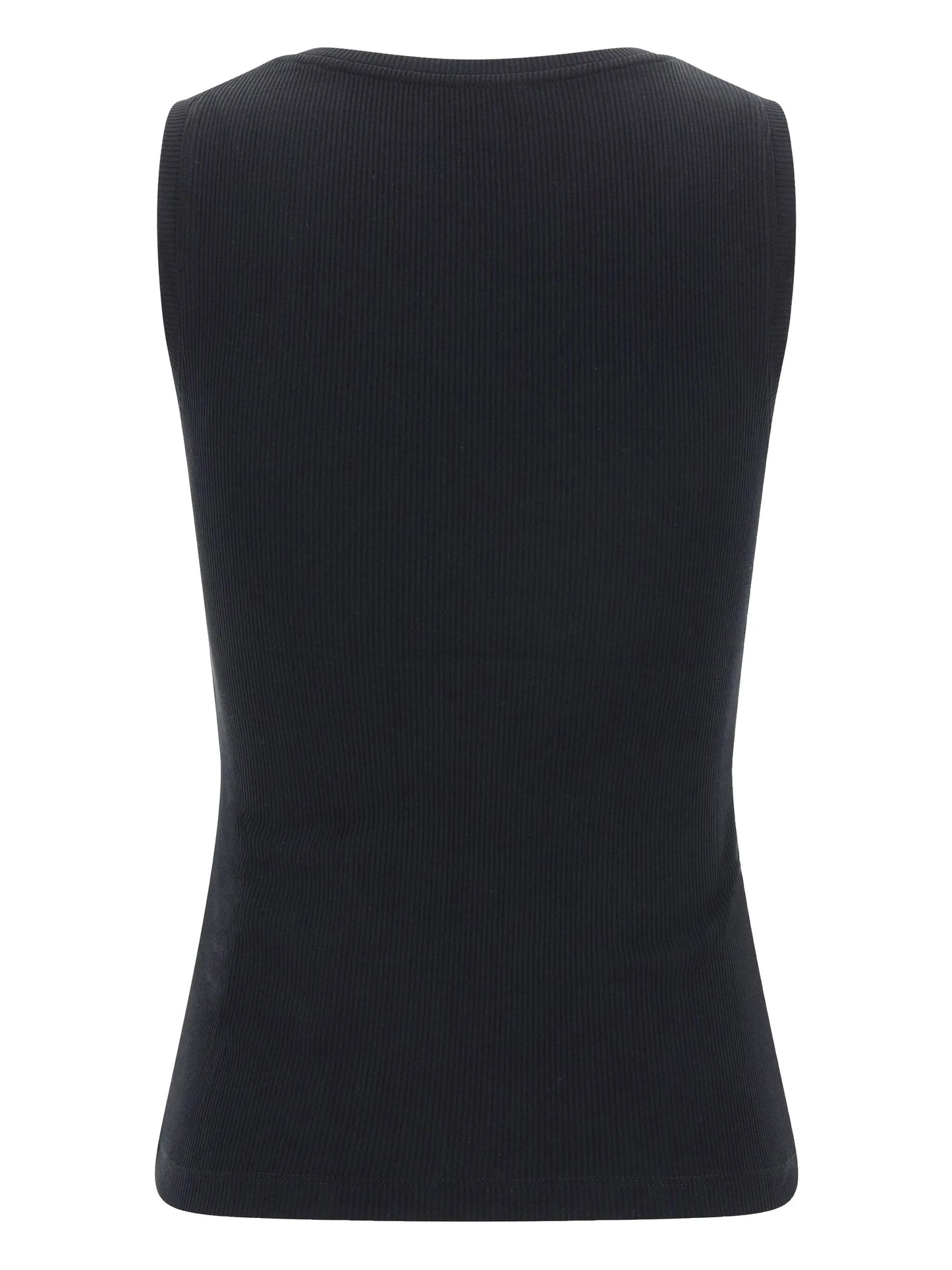 Anagram-embroidered top