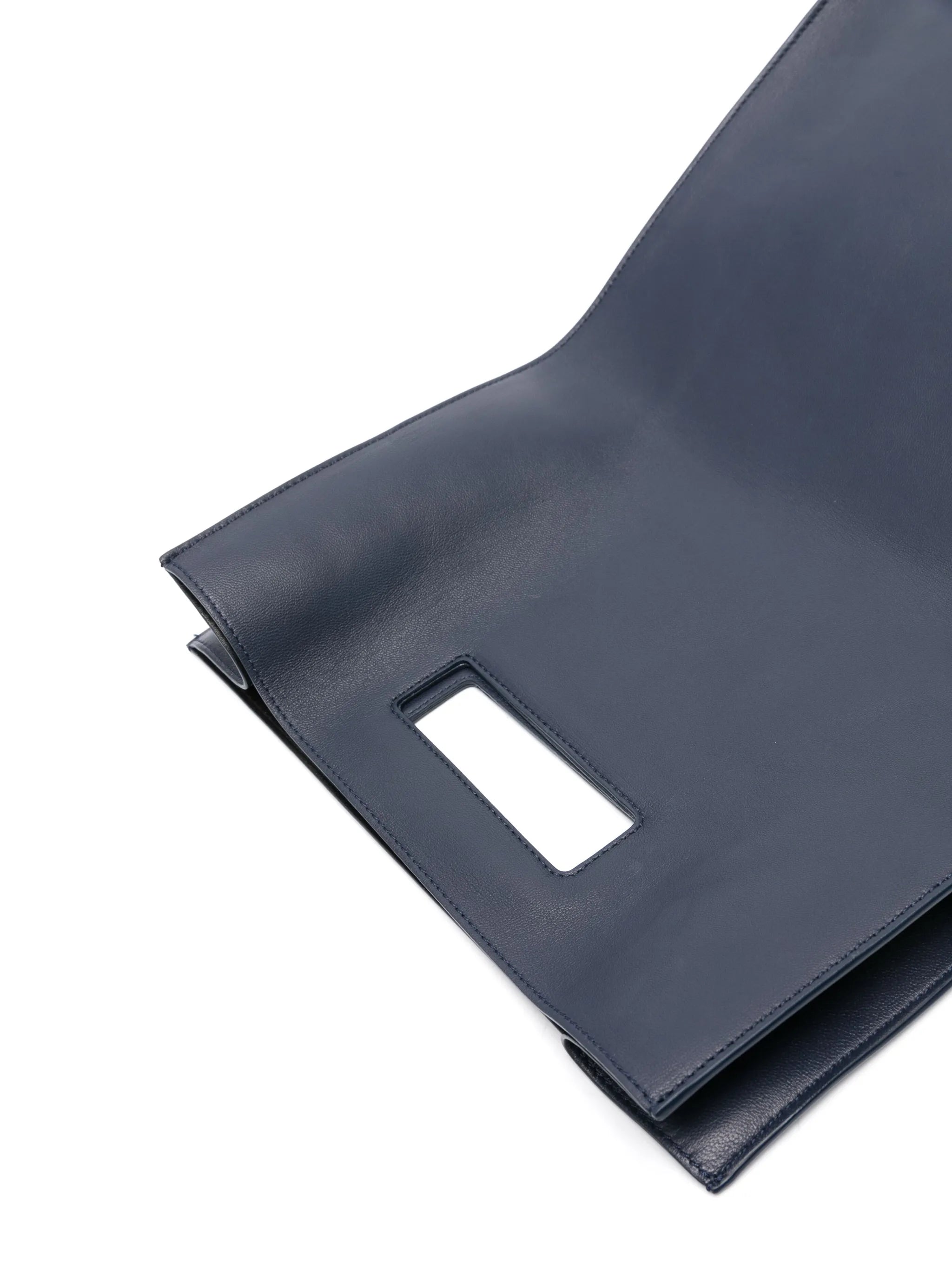 Hudson leather tote bag