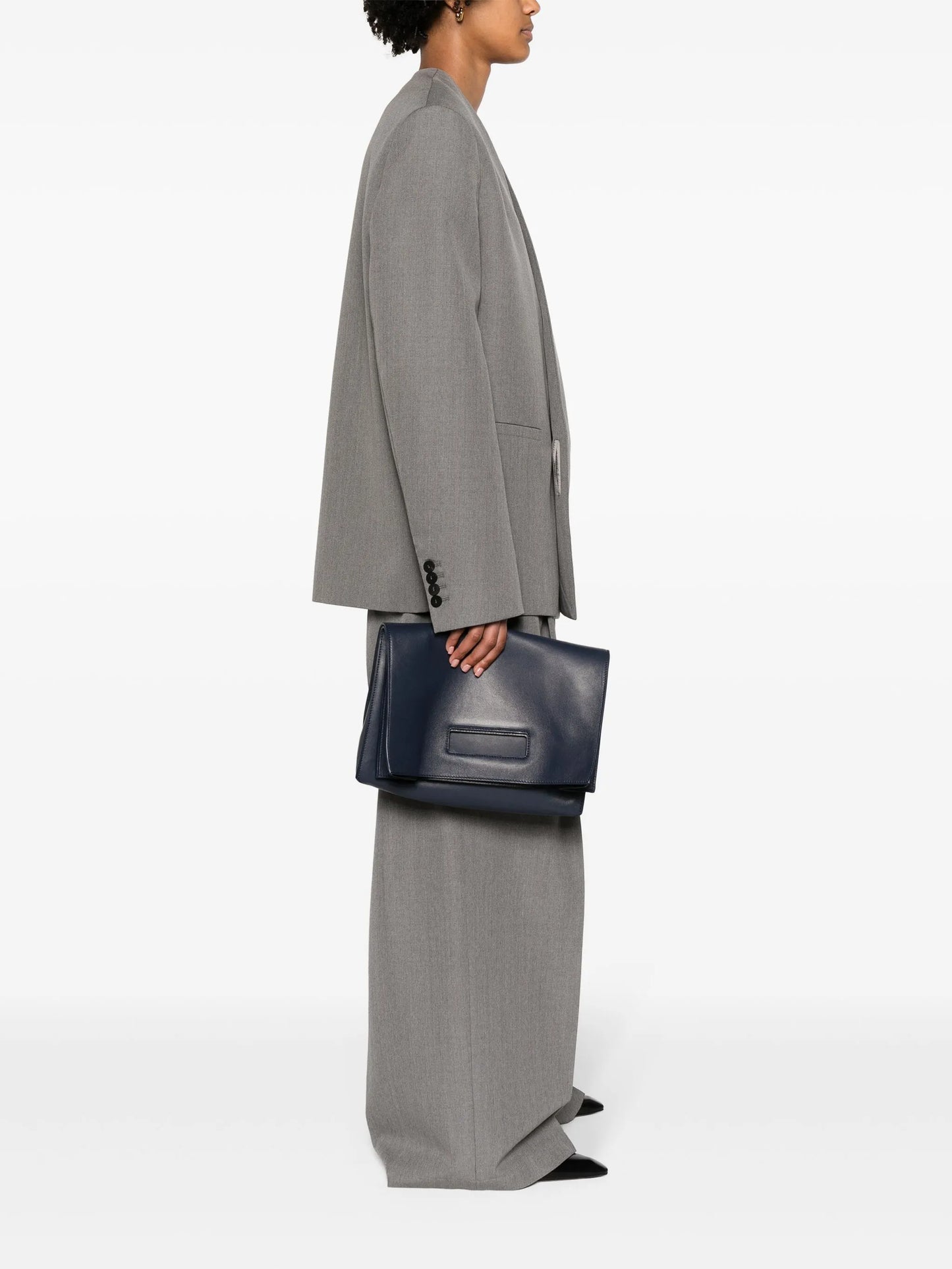 Hudson leather tote bag