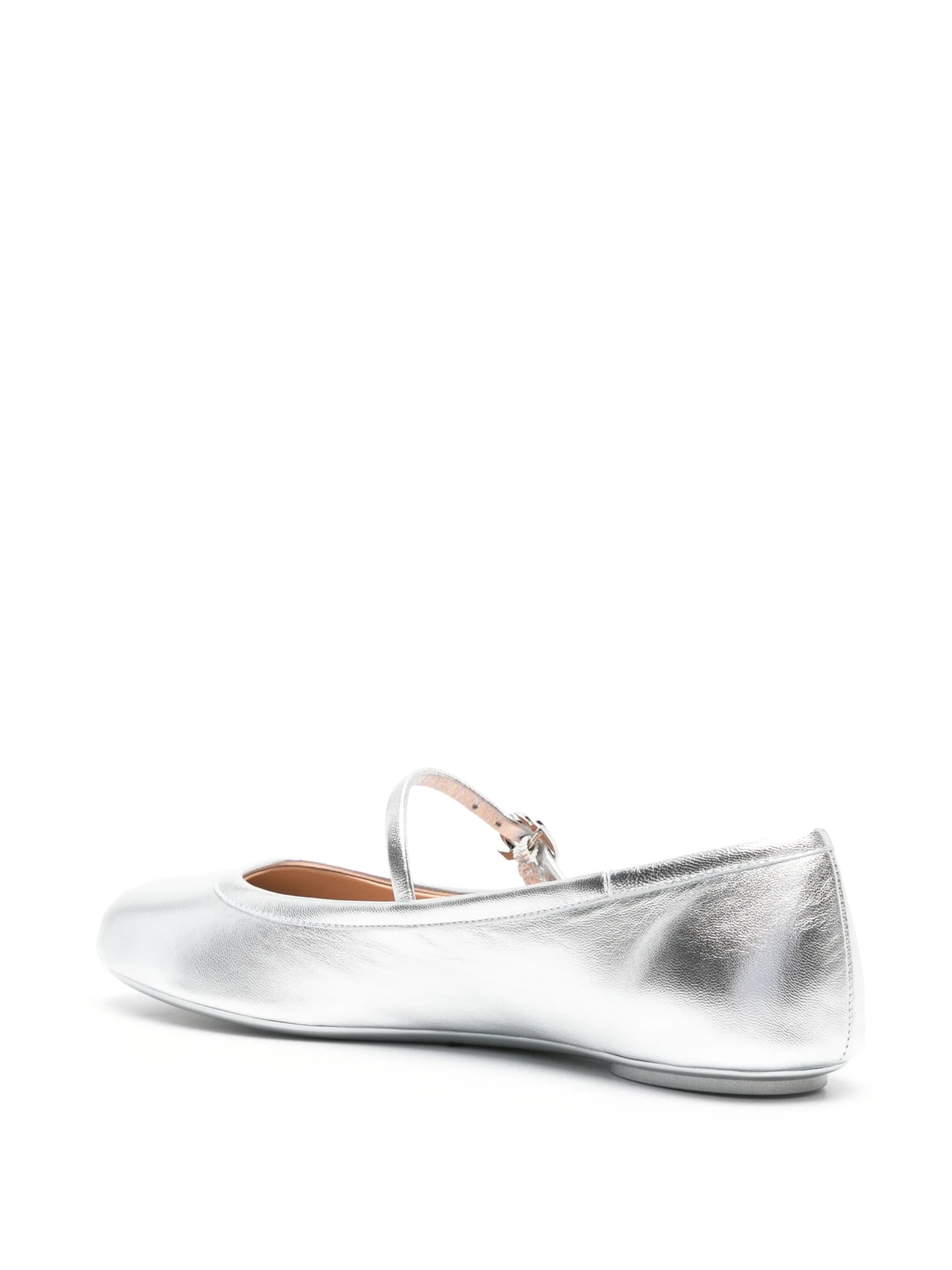 Carla leather ballerina flats