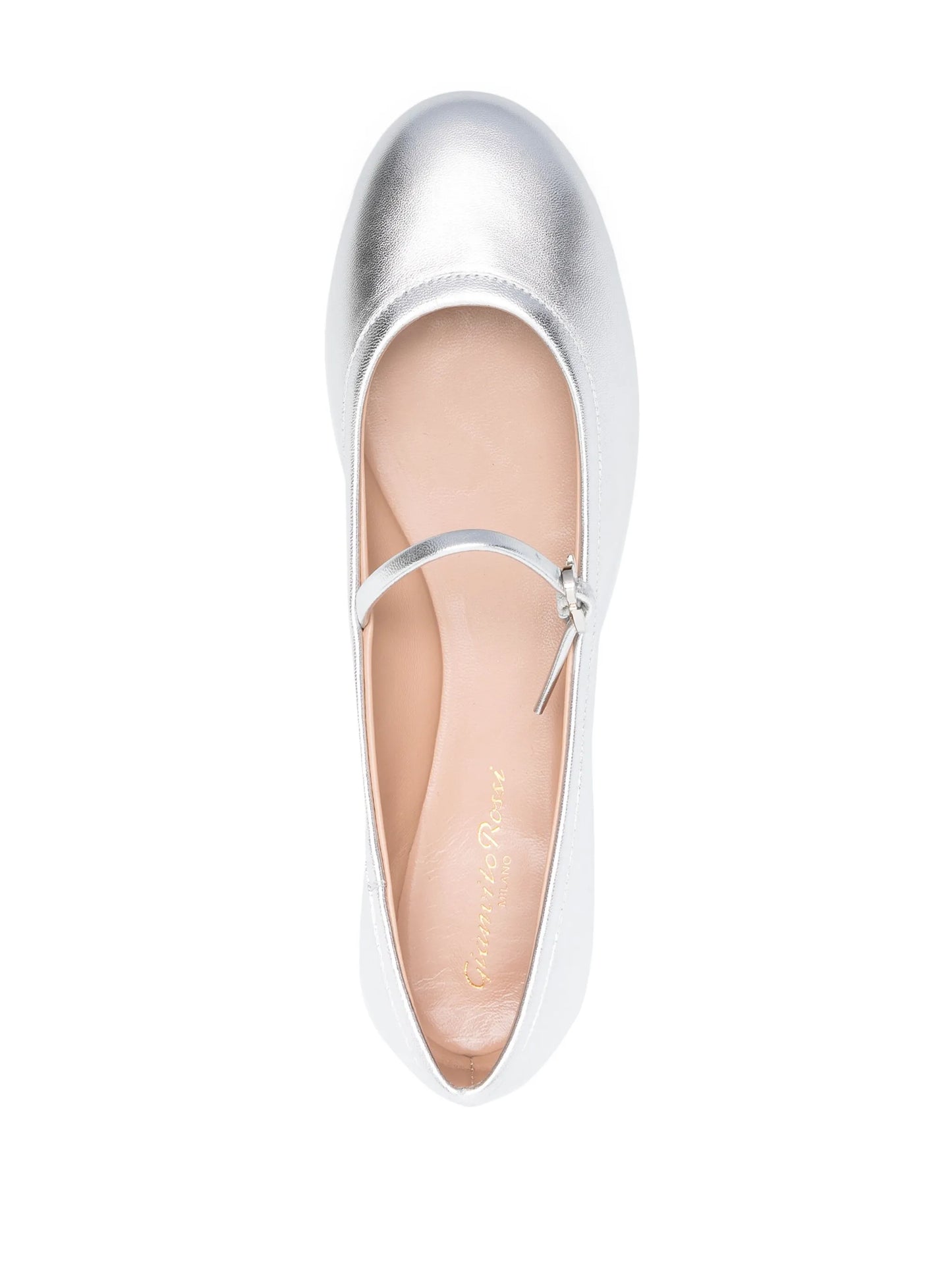 Carla leather ballerina flats