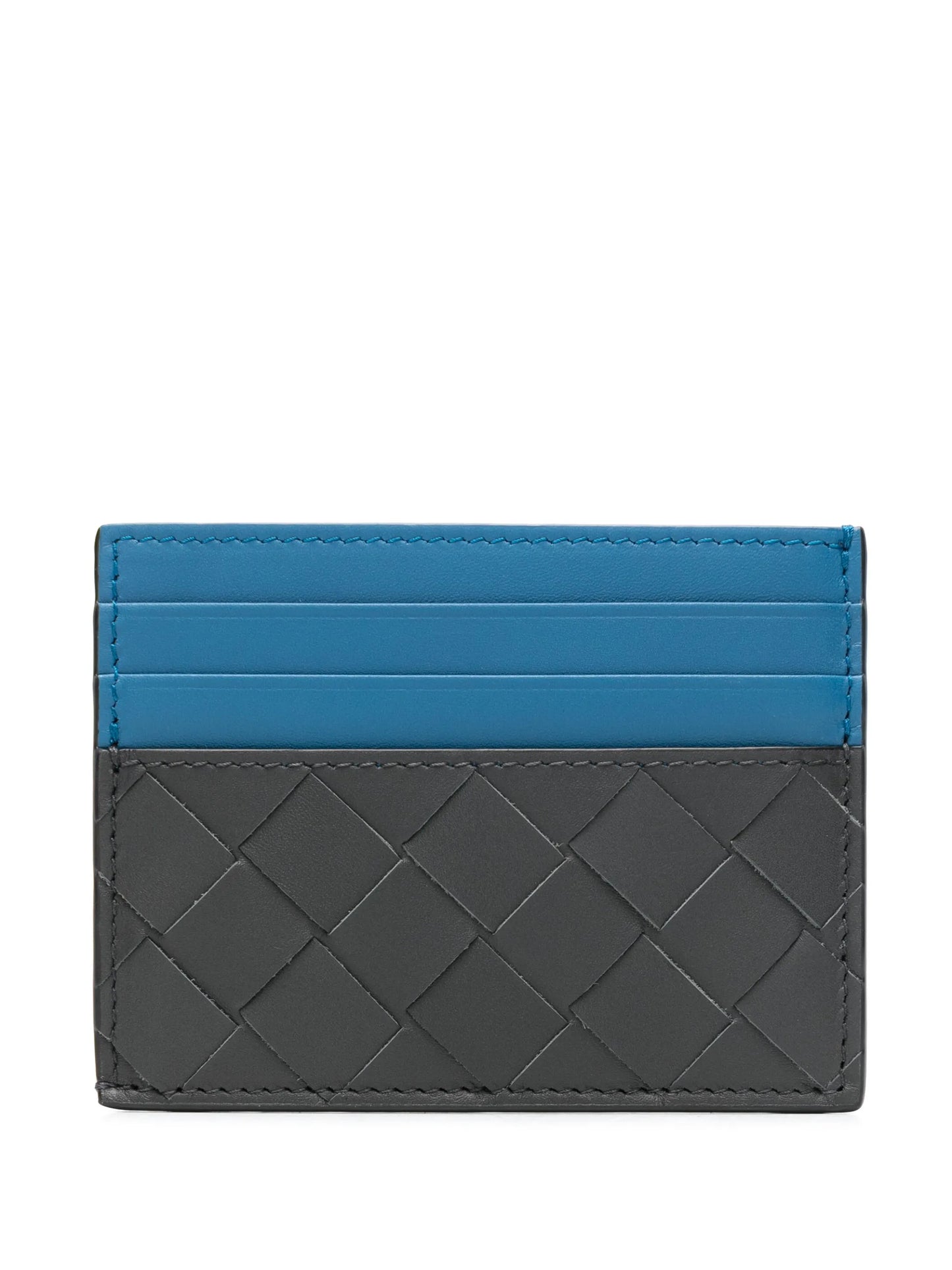 Intrecciato 15 leather wallet