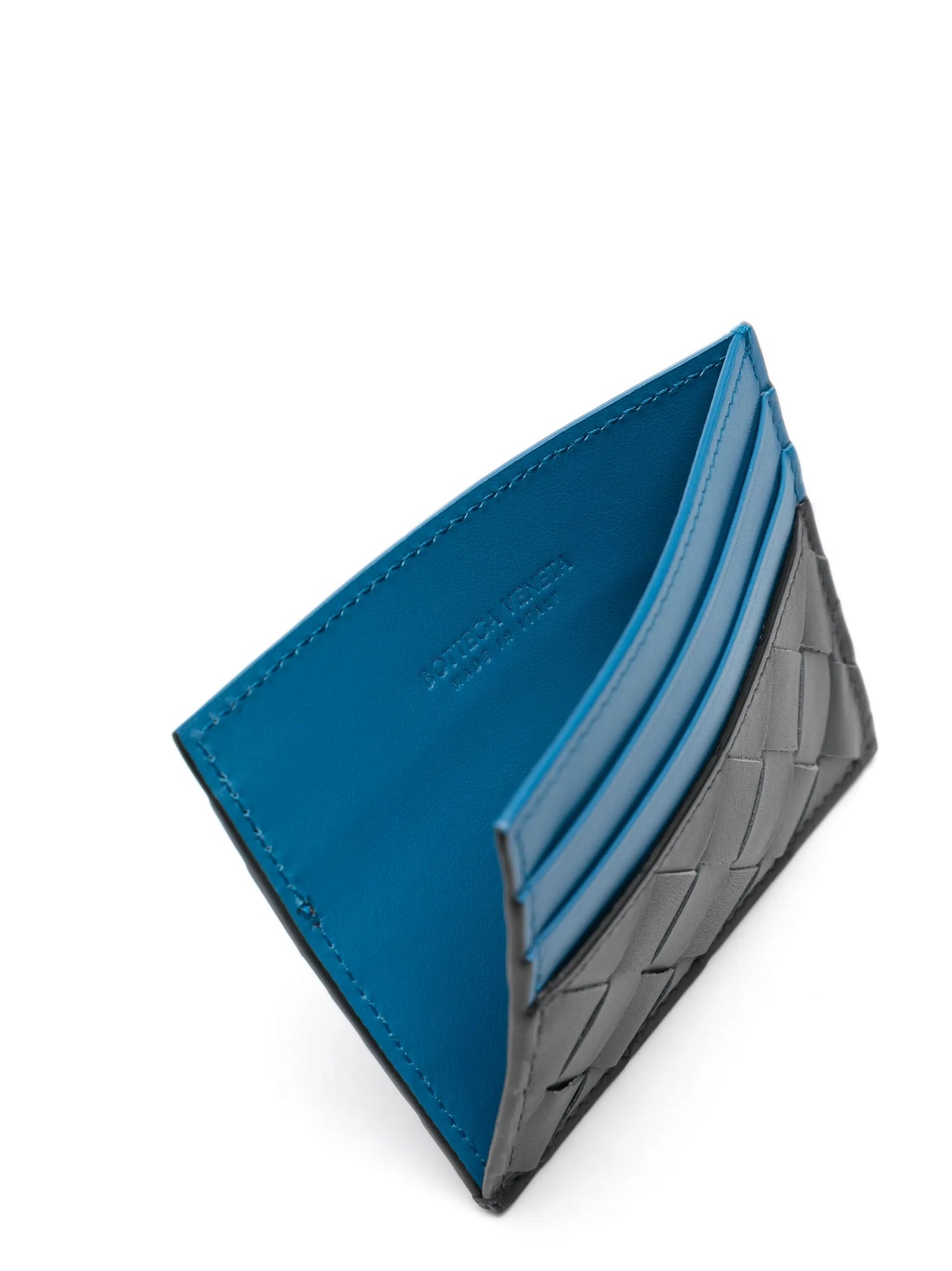 Intrecciato 15 leather wallet