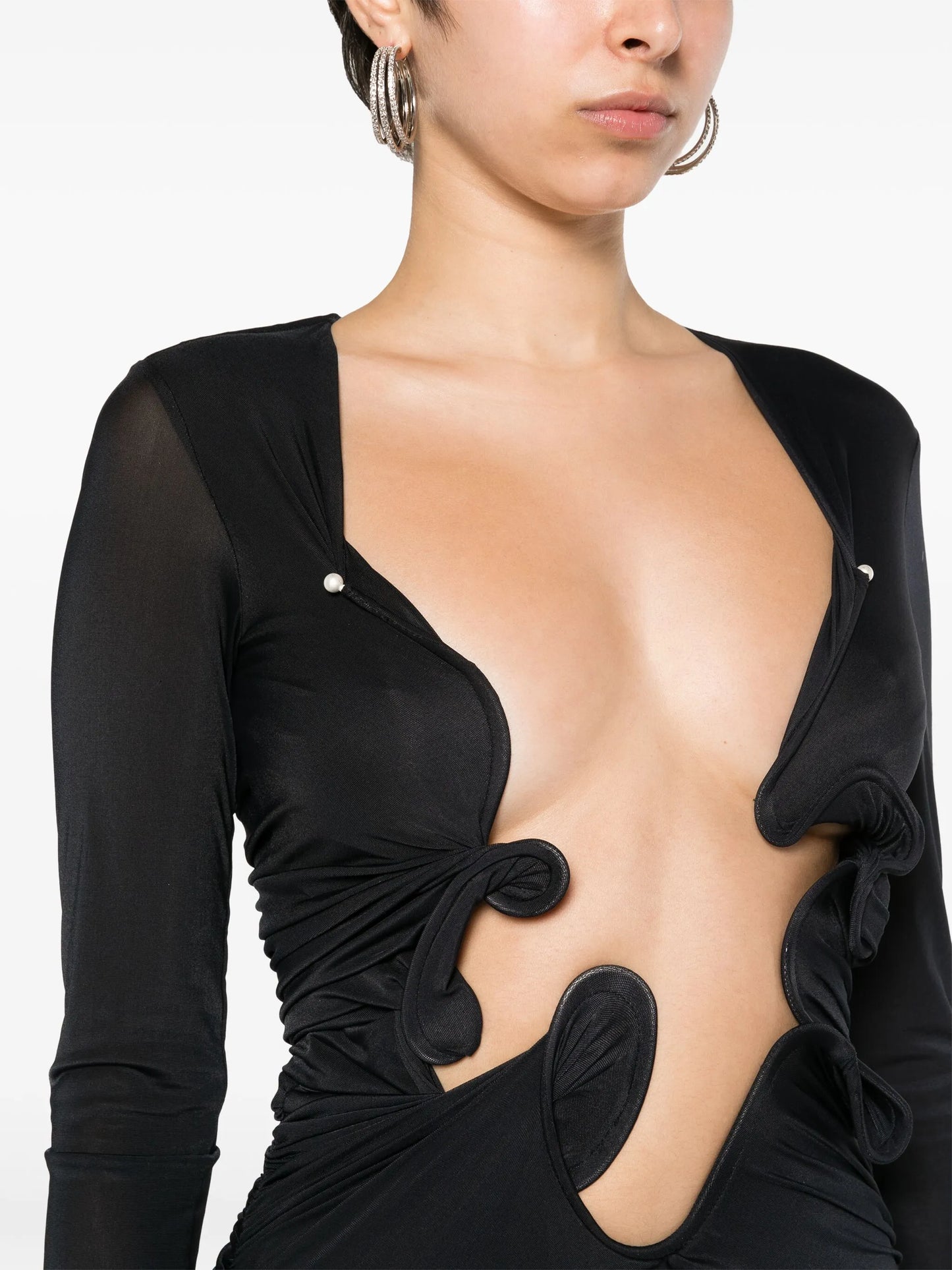 Venus cut-out playsuit