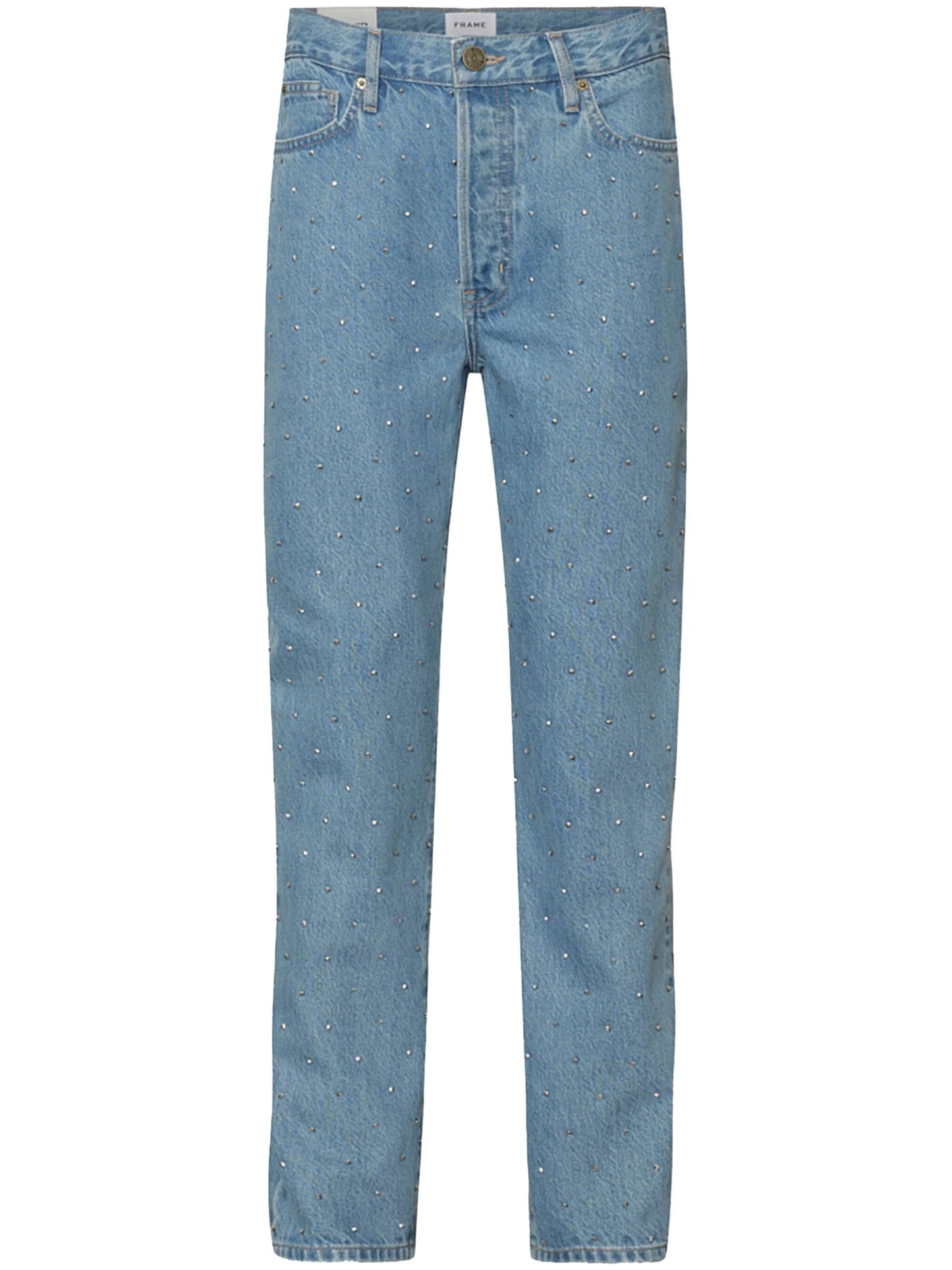 Le Mec stud-embellished jeans