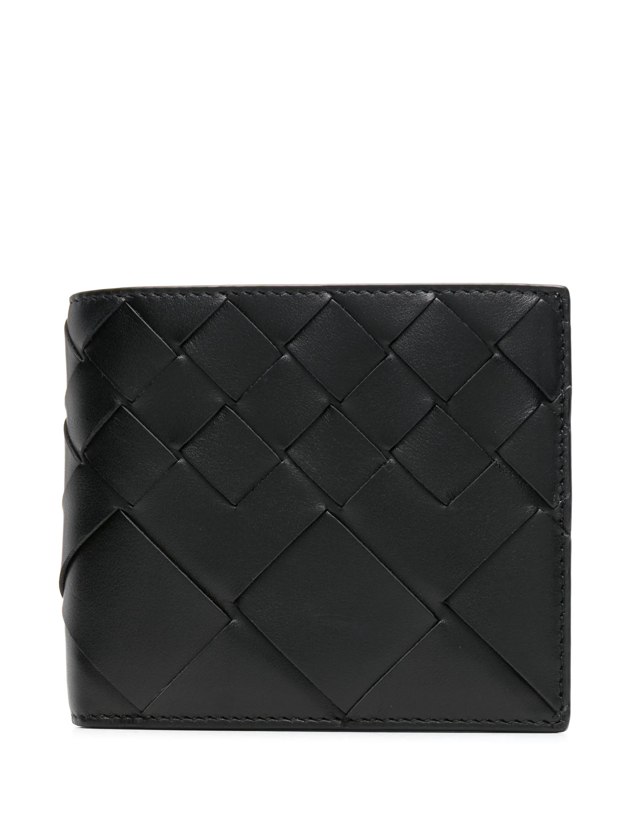 Avenue Intrecciato-leather wallet