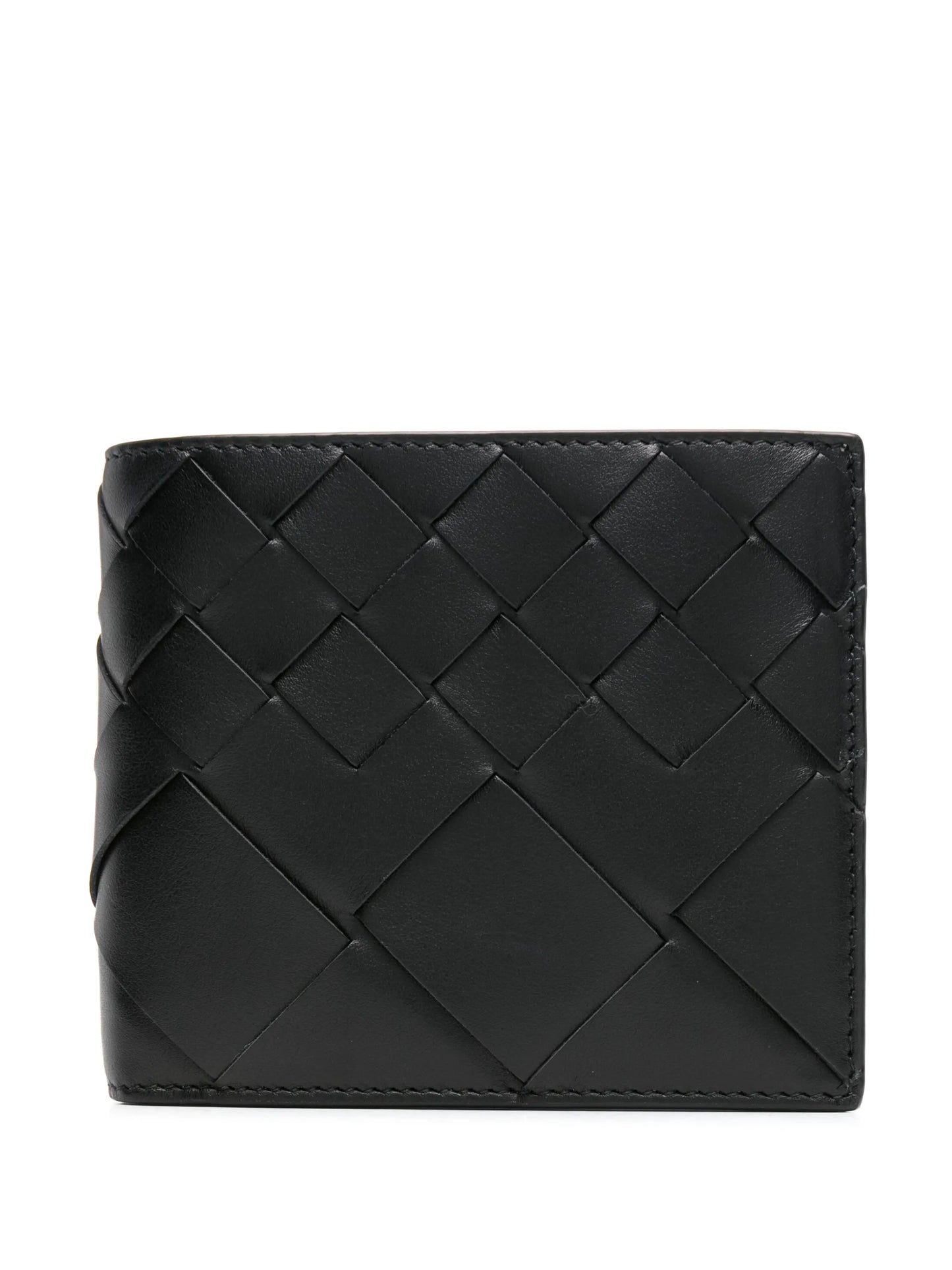 Avenue Intrecciato-leather wallet