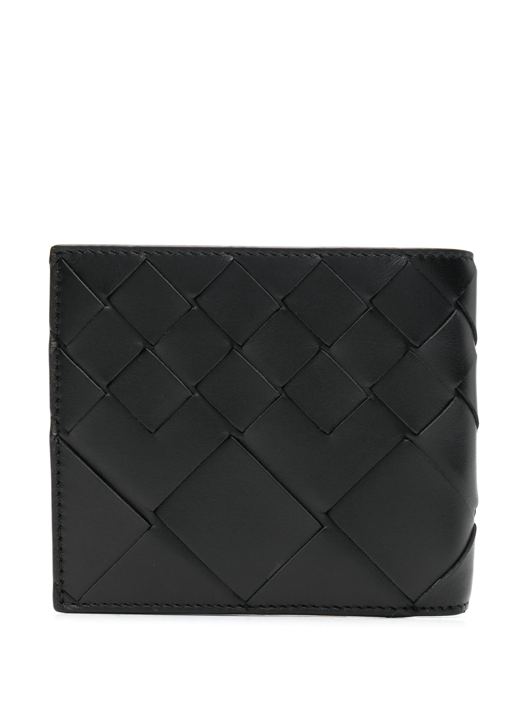 Avenue Intrecciato-leather wallet
