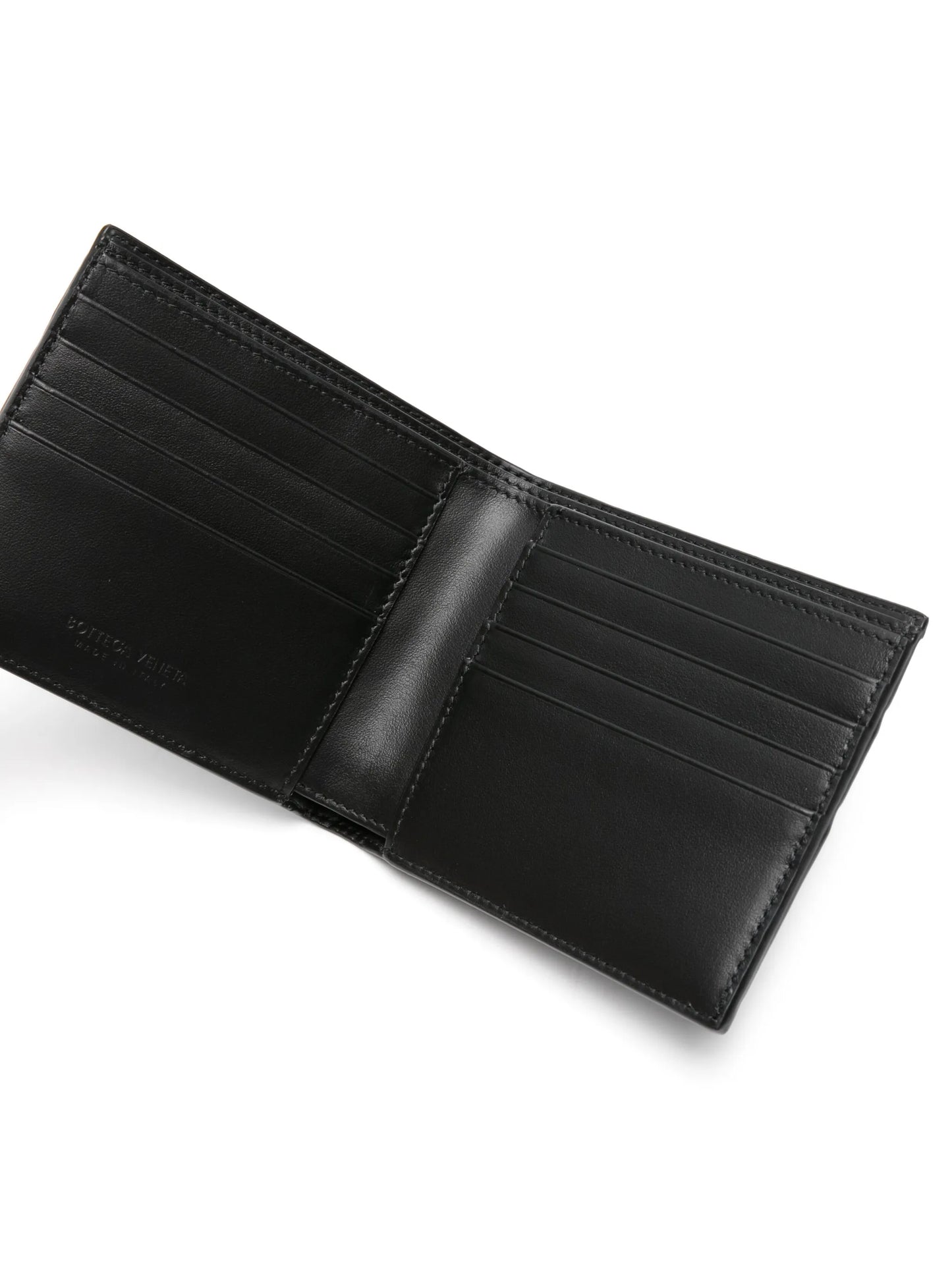 Avenue Intrecciato-leather wallet