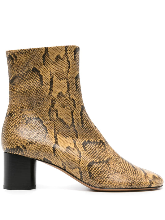 Laeden 50mm leather ankle boots