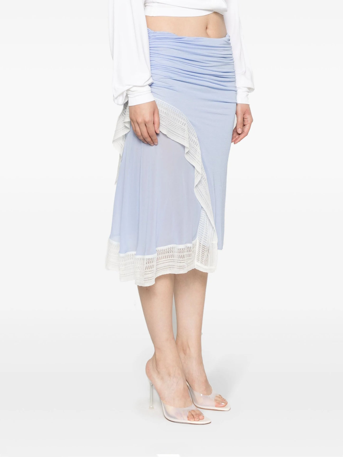Disender Duo midi skirt