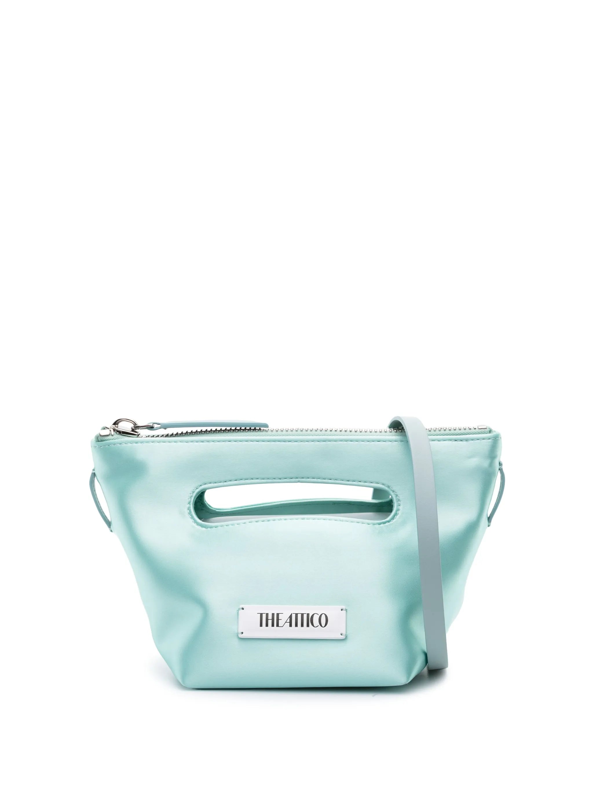 Via Del Giardini satin crossbody bag