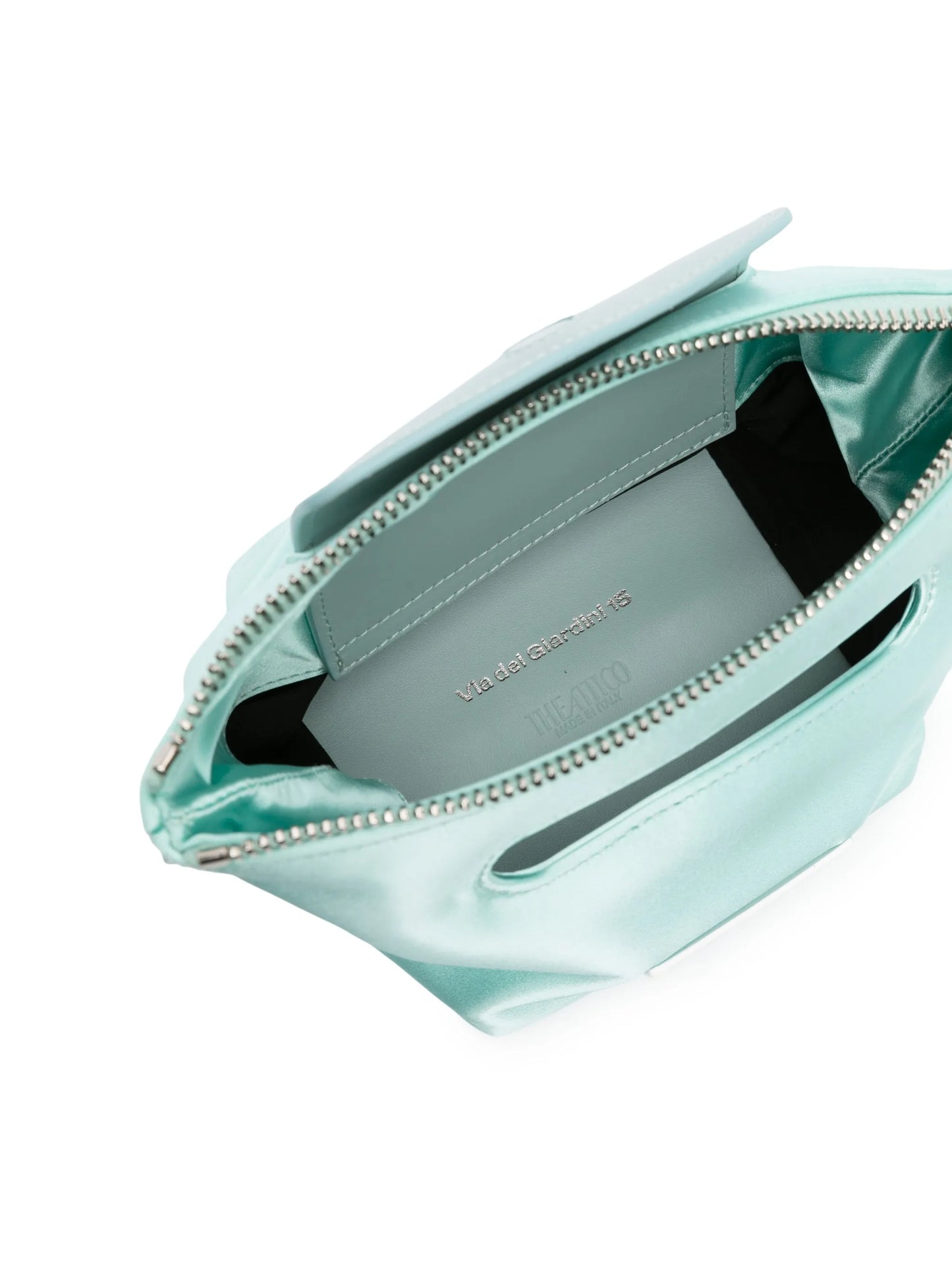 Via Del Giardini satin crossbody bag