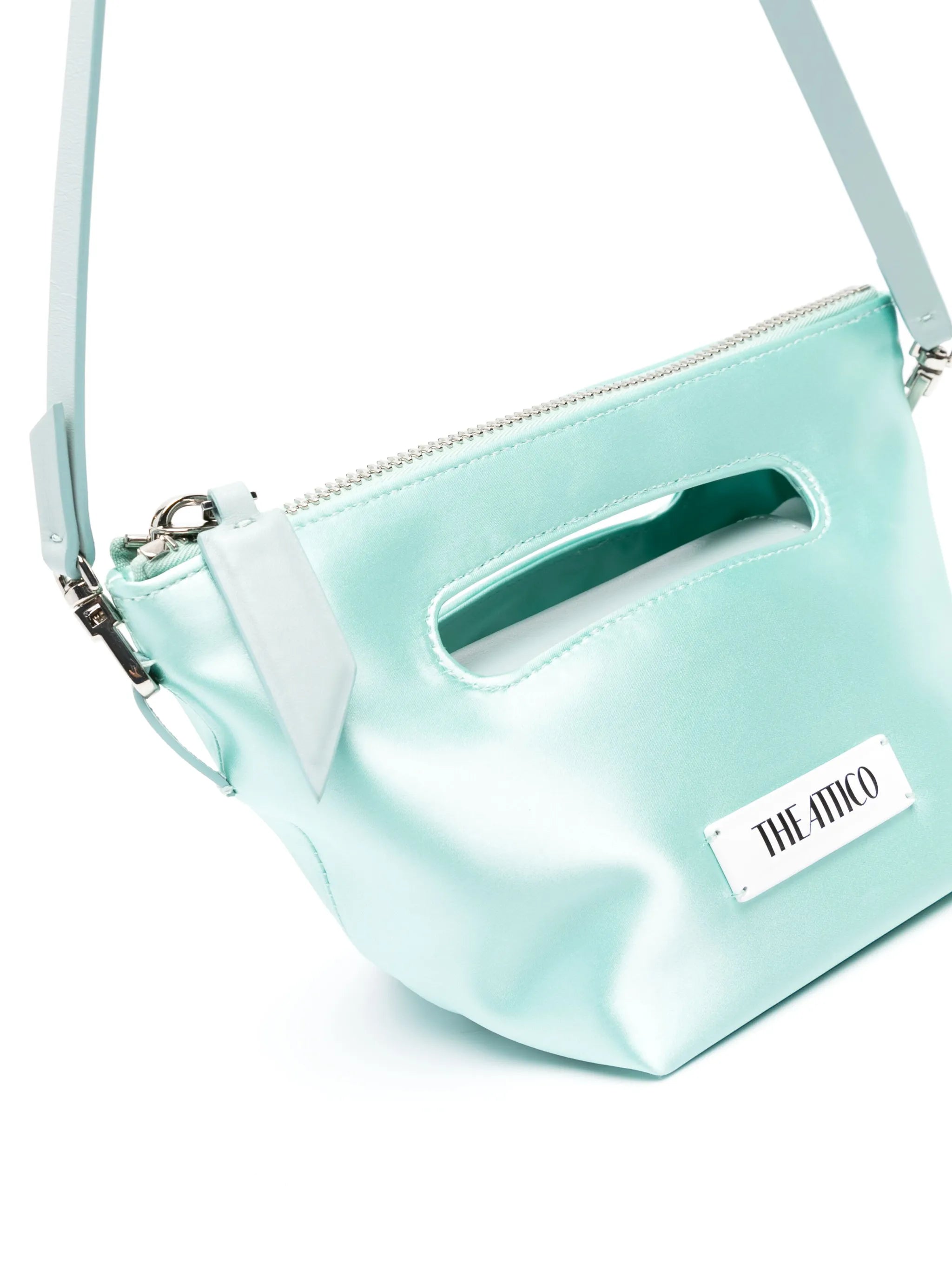 Via Del Giardini satin crossbody bag