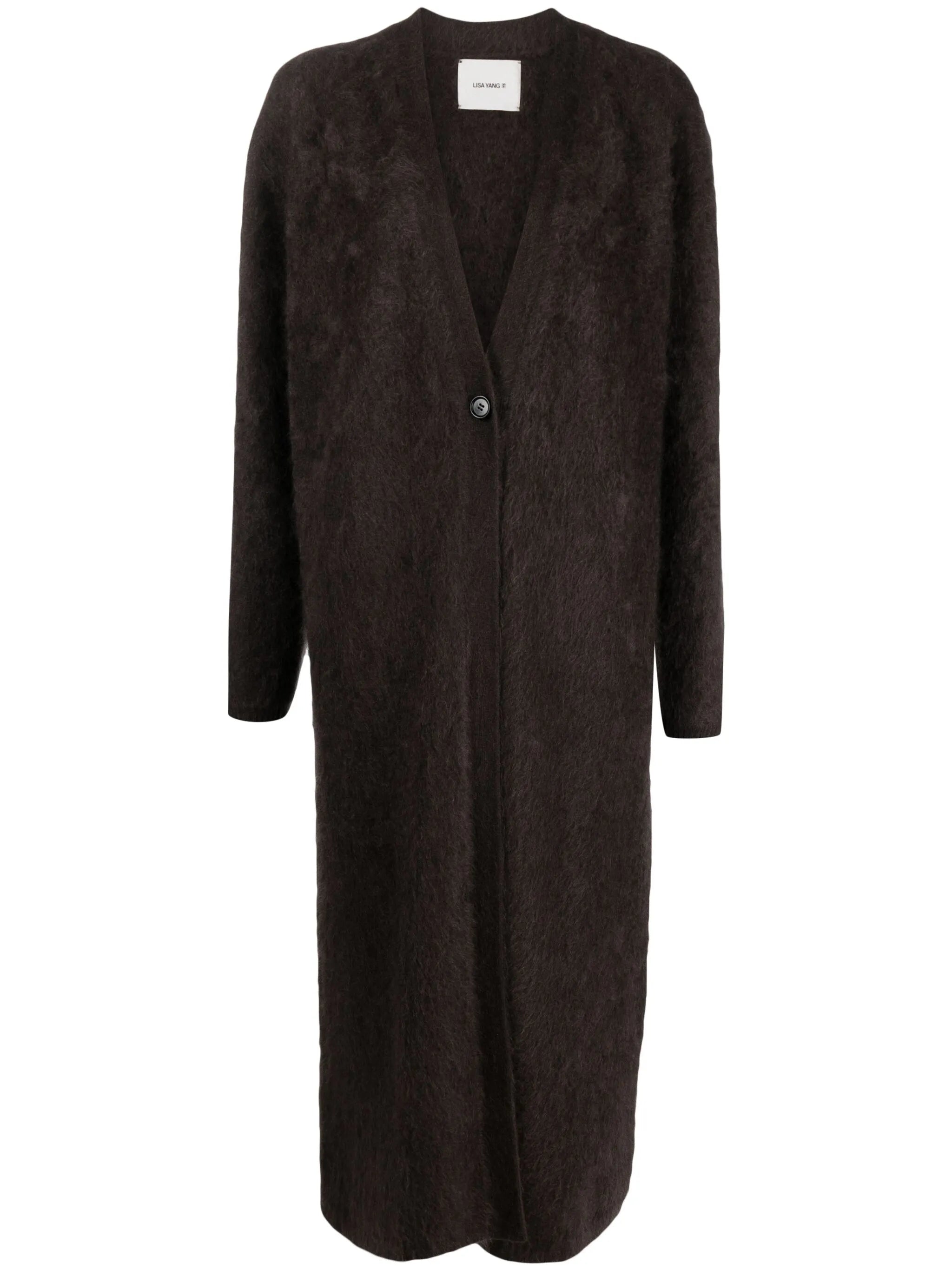 The Agda cashmere maxi cardigan